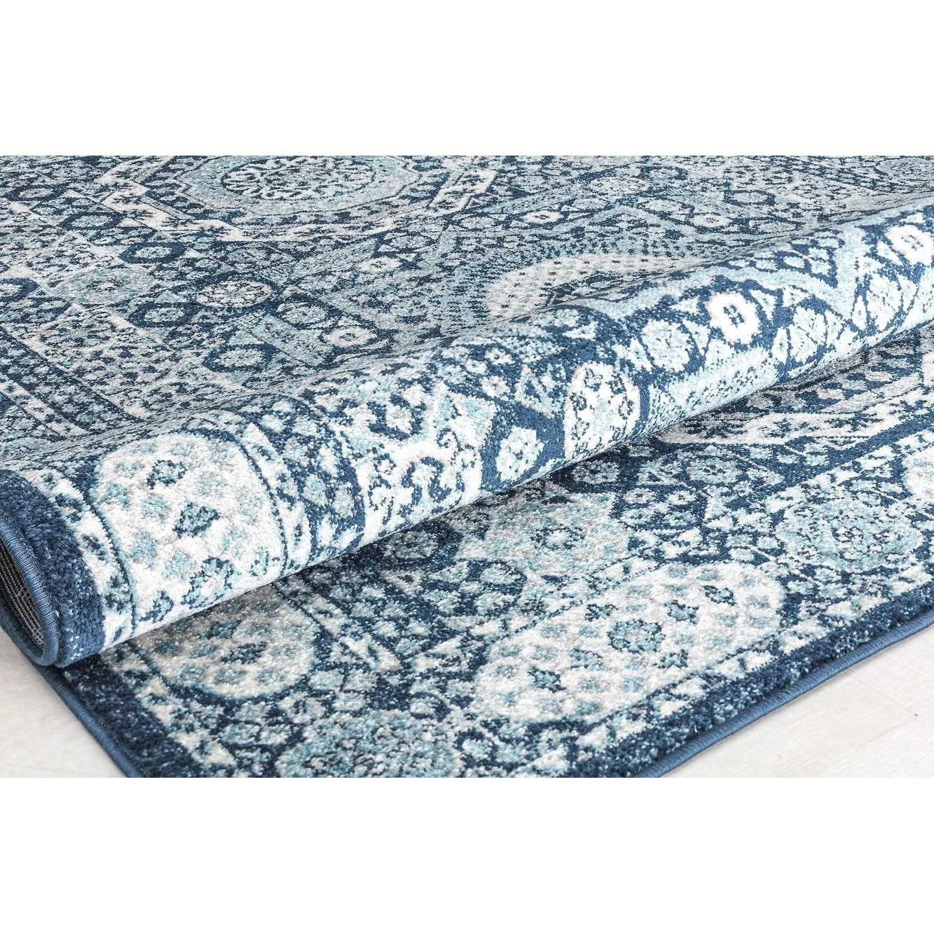 Hailey Geometric Medallion Traditional Area Rug by Rugs America