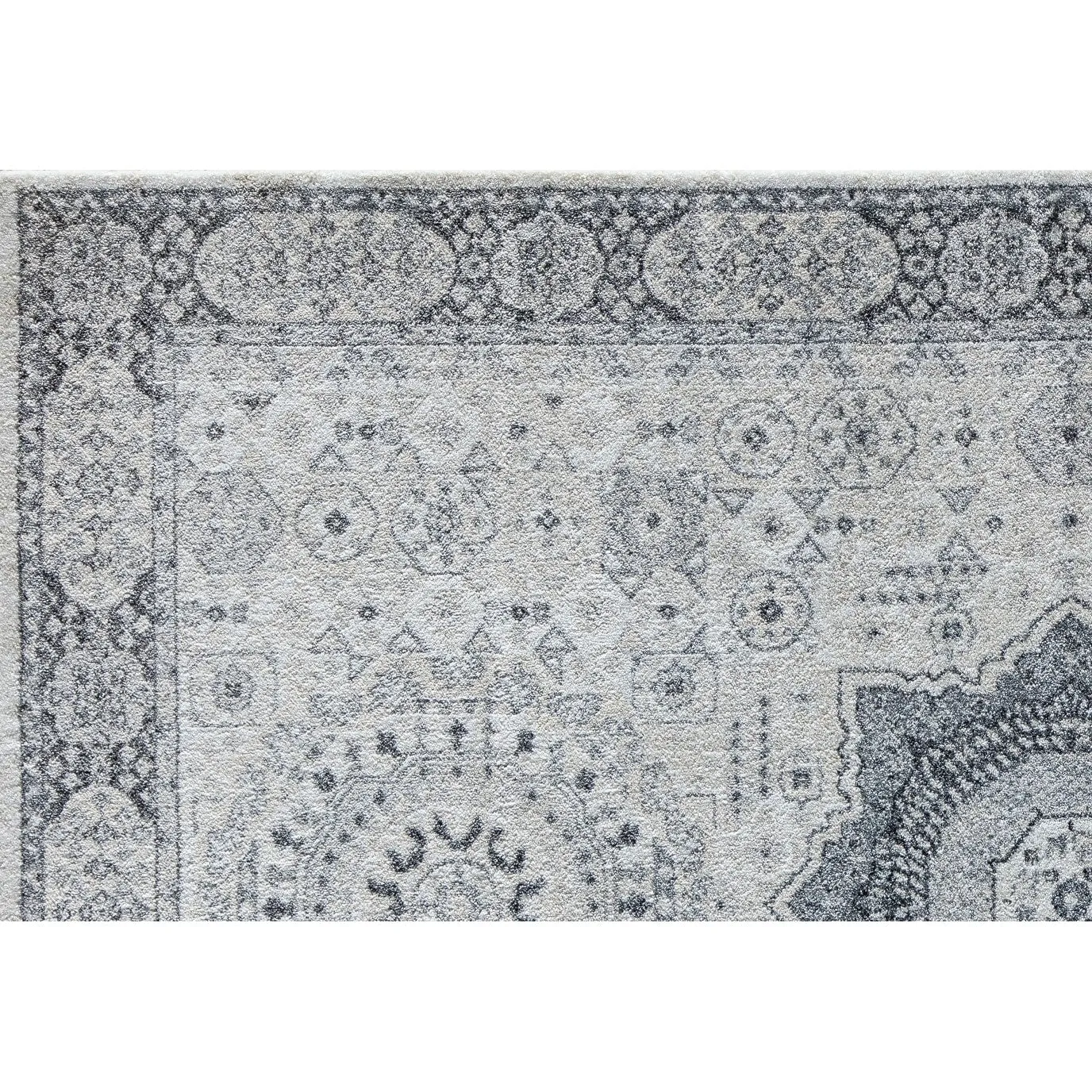 Hailey Geometric Medallion Traditional Area Rug by Rugs America