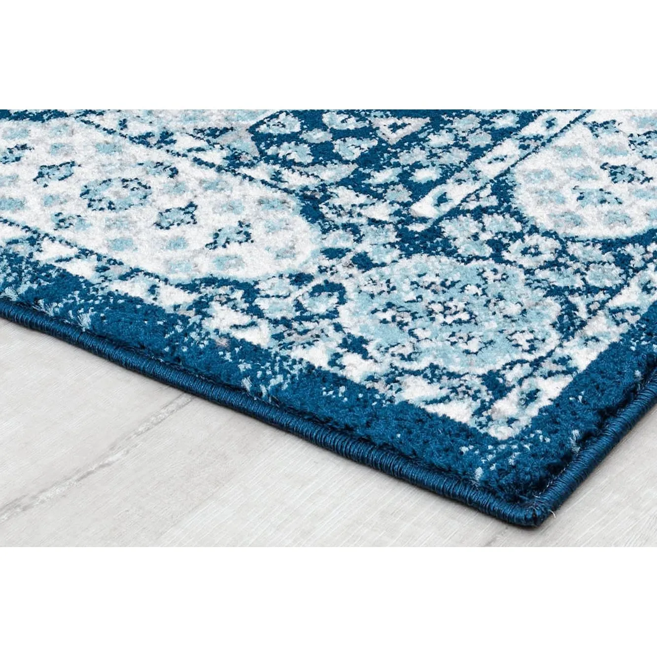 Hailey Geometric Medallion Traditional Area Rug by Rugs America