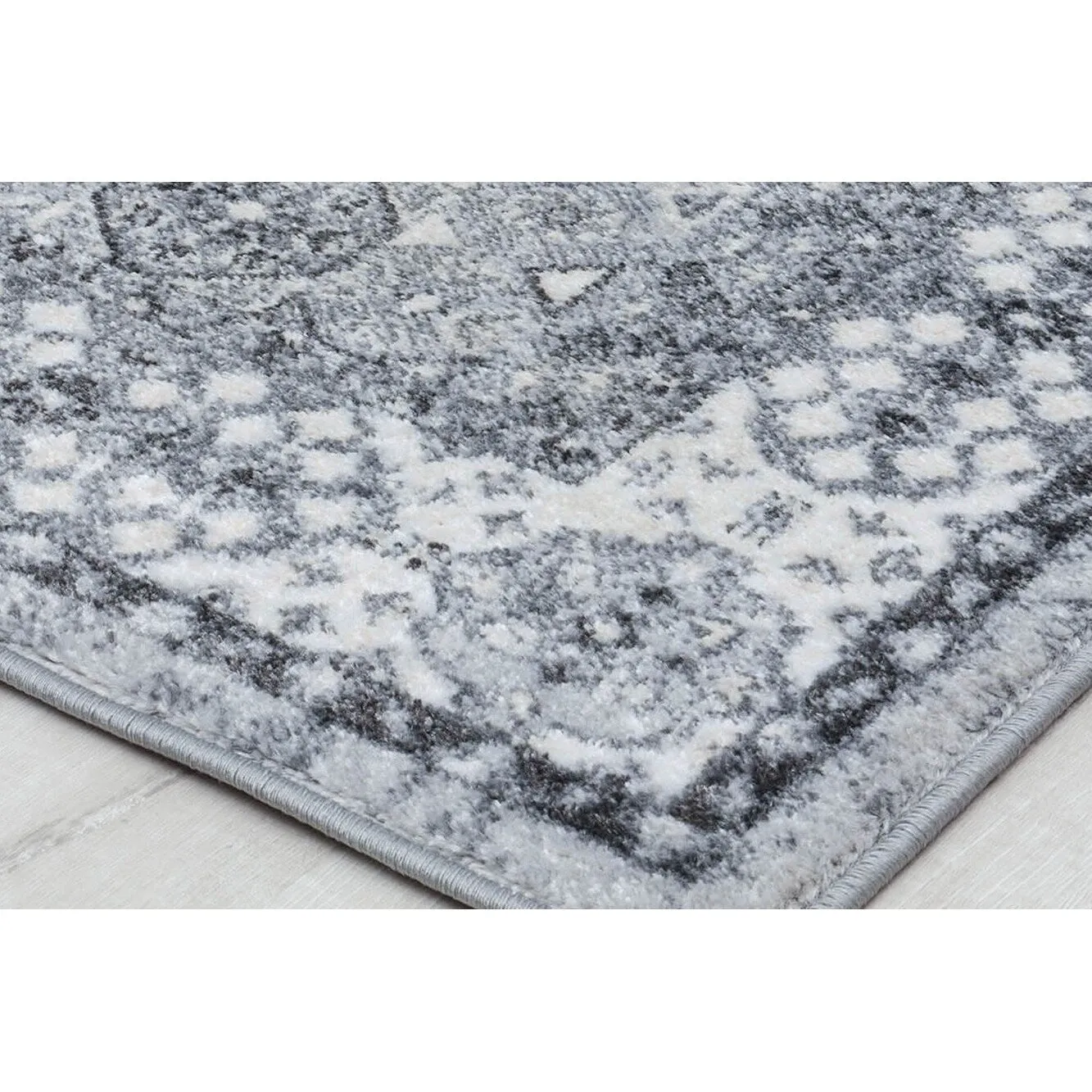 Hailey Geometric Medallion Traditional Area Rug by Rugs America