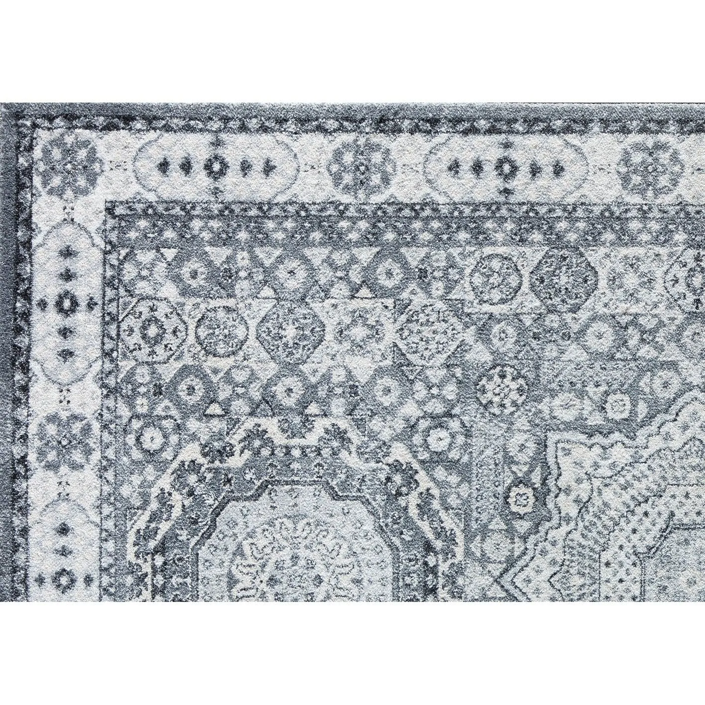 Hailey Geometric Medallion Traditional Area Rug by Rugs America