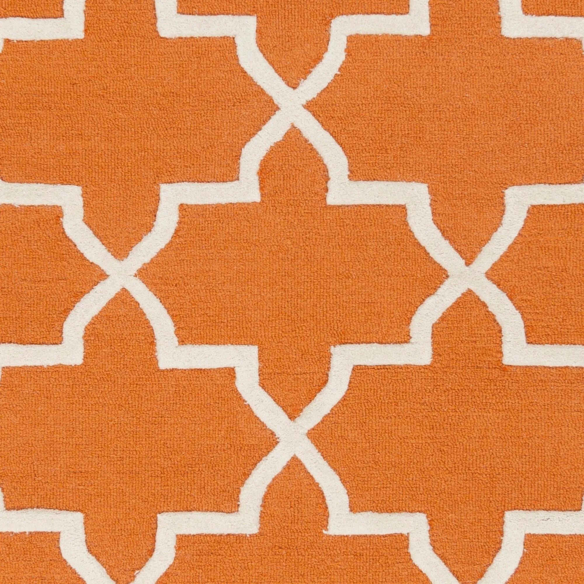 Hand-Tufted Adam Moroccan Tiled Wool Area Rug