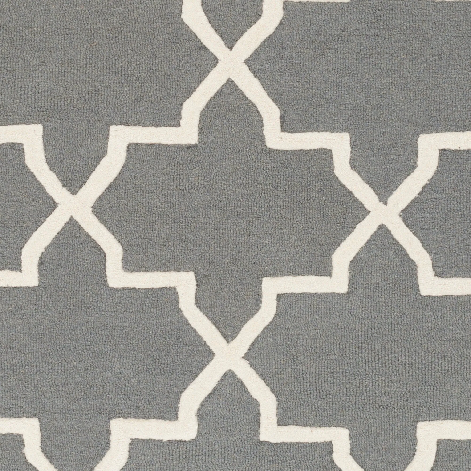Hand-Tufted Adam Moroccan Tiled Wool Area Rug