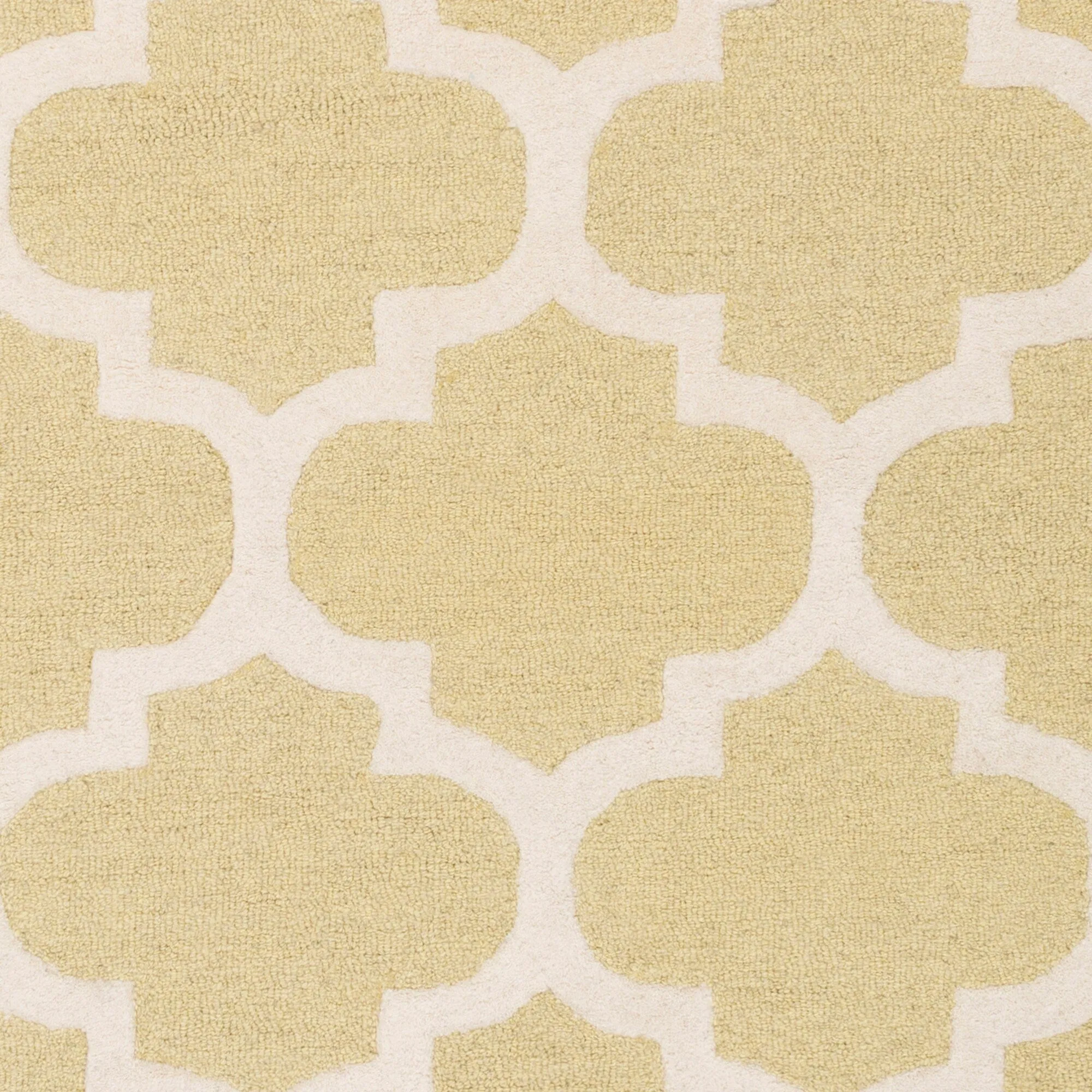 Hand-Tufted Alai Moroccan Trellis Wool Rug
