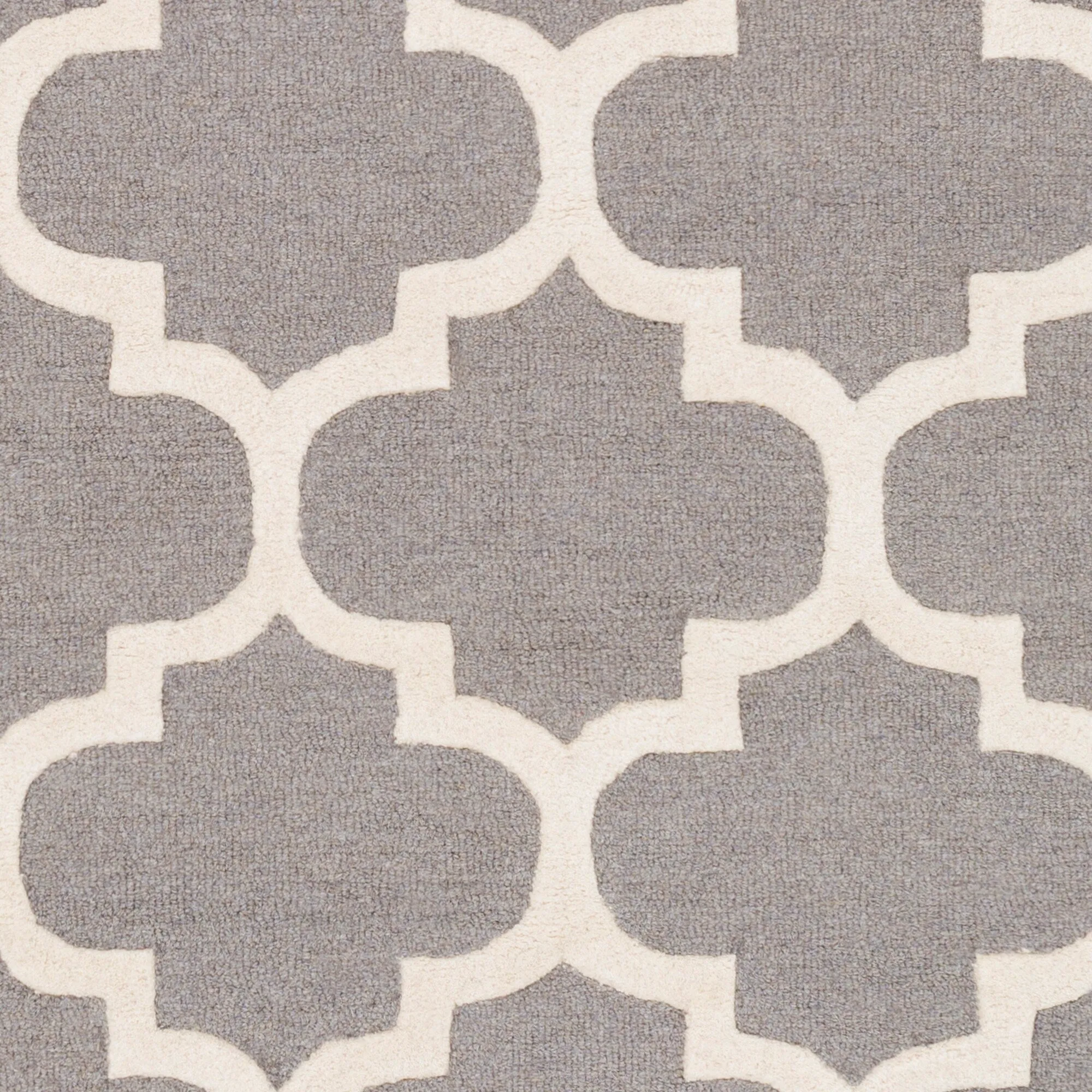 Hand-Tufted Alai Moroccan Trellis Wool Rug
