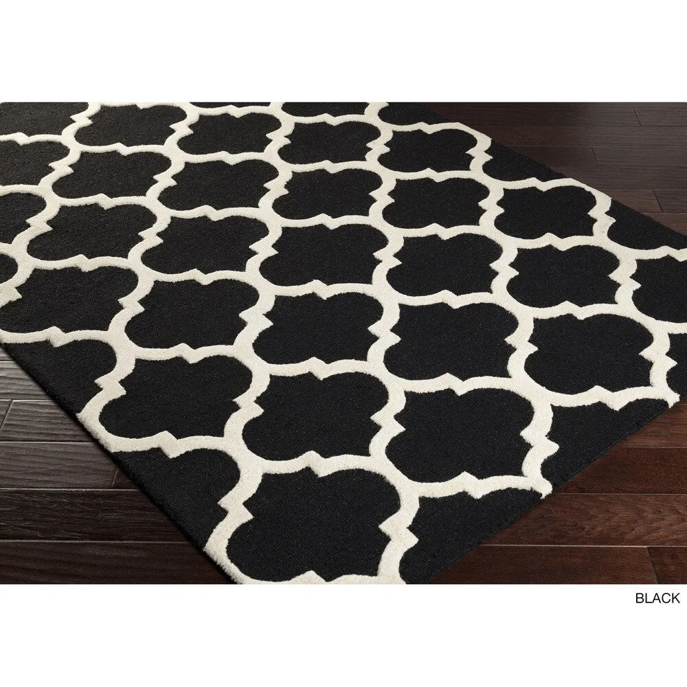 Hand-Tufted Alai Moroccan Trellis Wool Rug