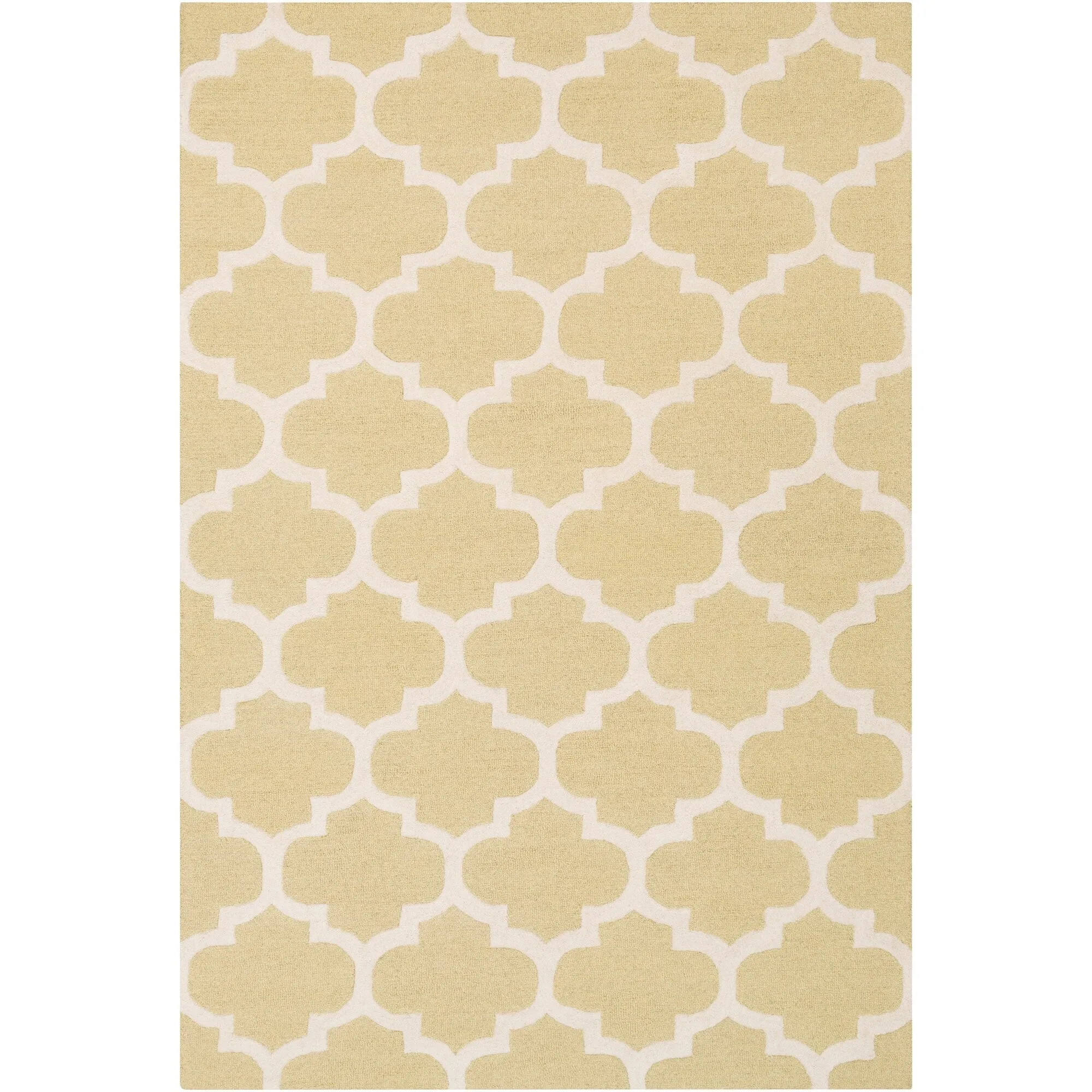 Hand-Tufted Alai Moroccan Trellis Wool Rug