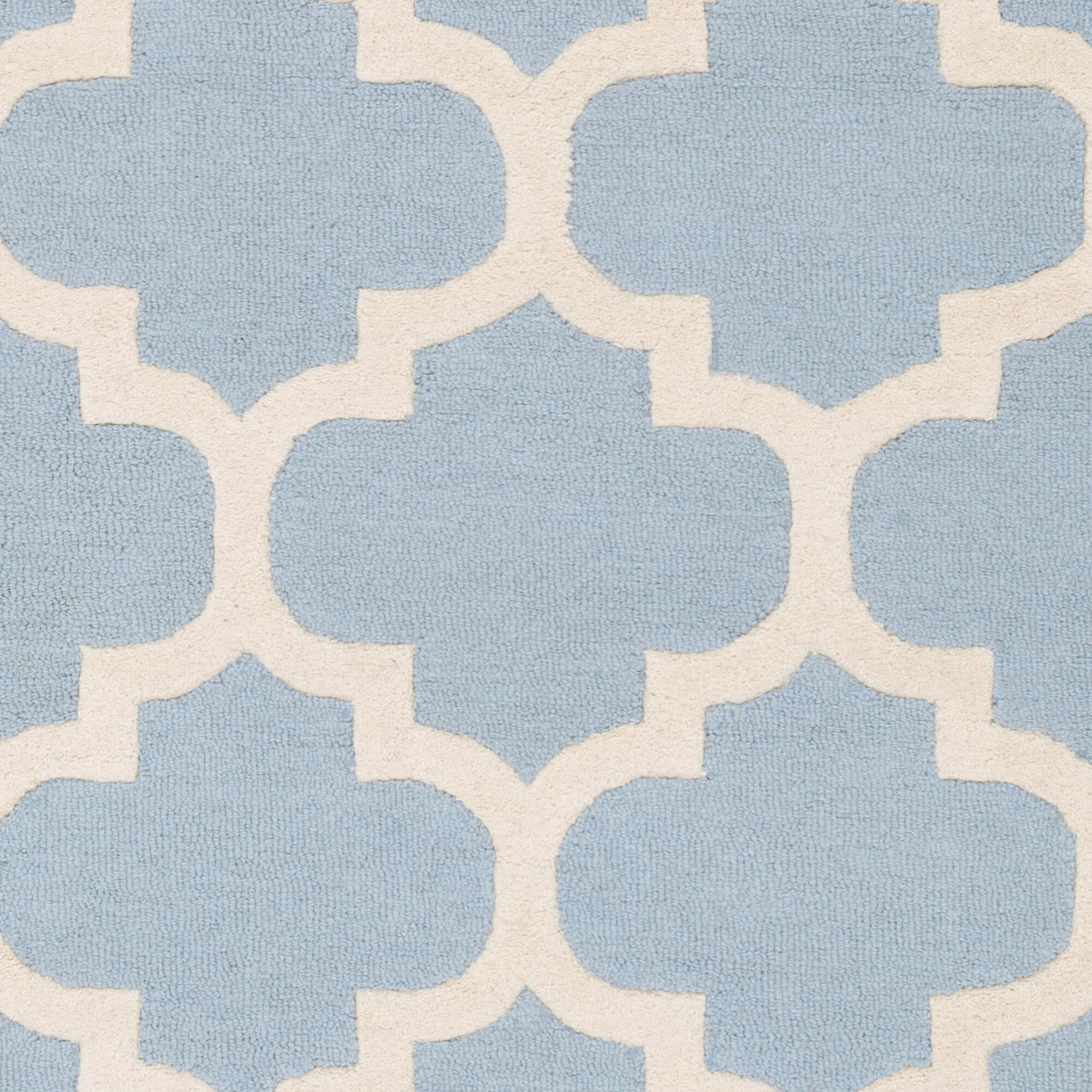 Hand-Tufted Alai Moroccan Trellis Wool Rug