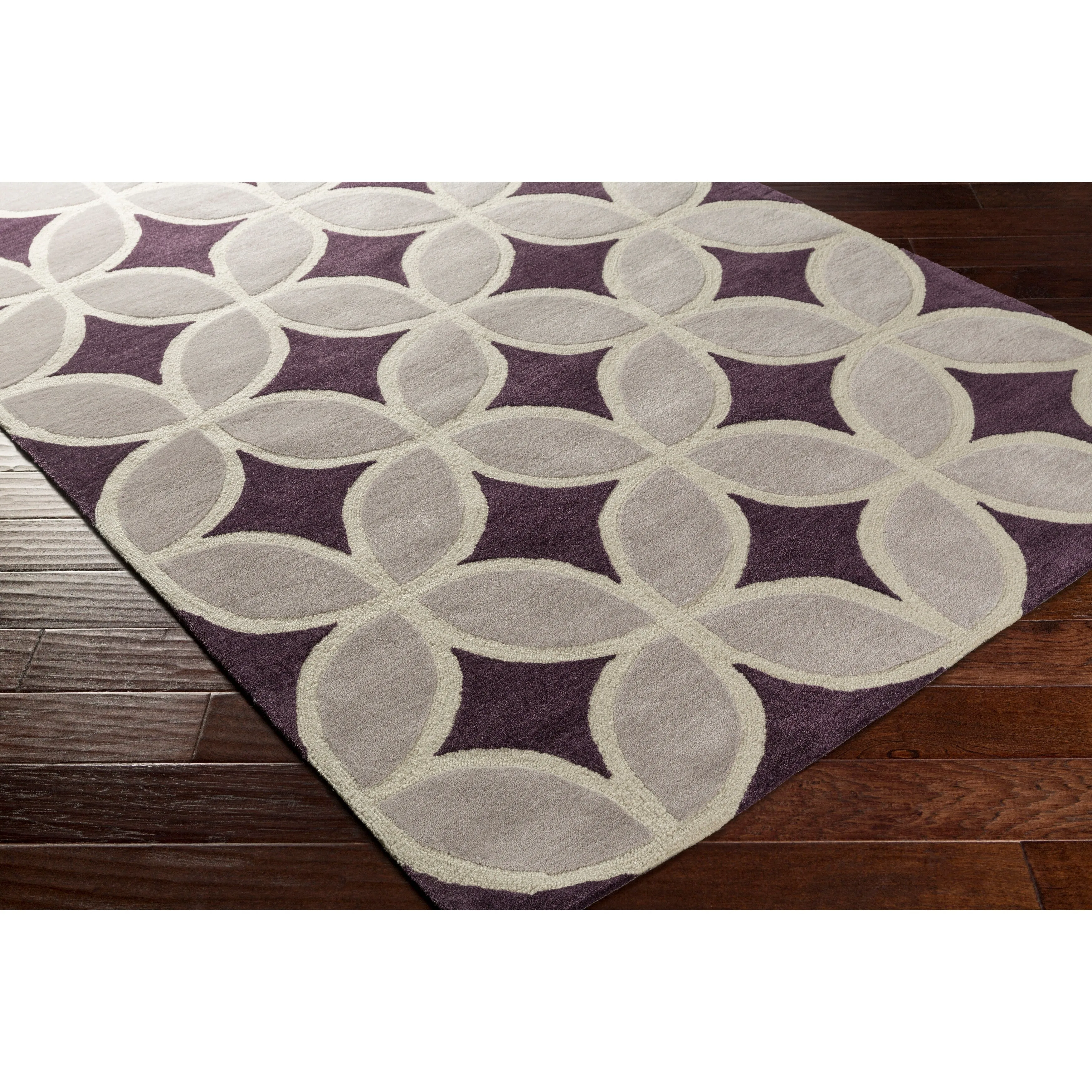 Hand-Tufted Devon Crosshatched Rug