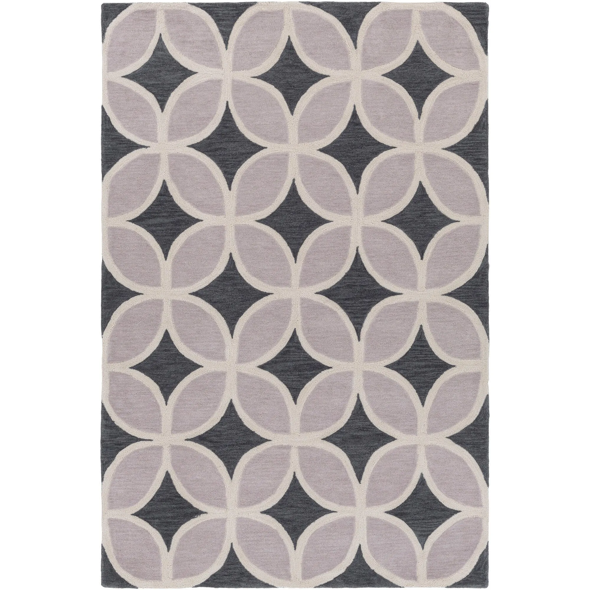 Hand-Tufted Devon Crosshatched Rug