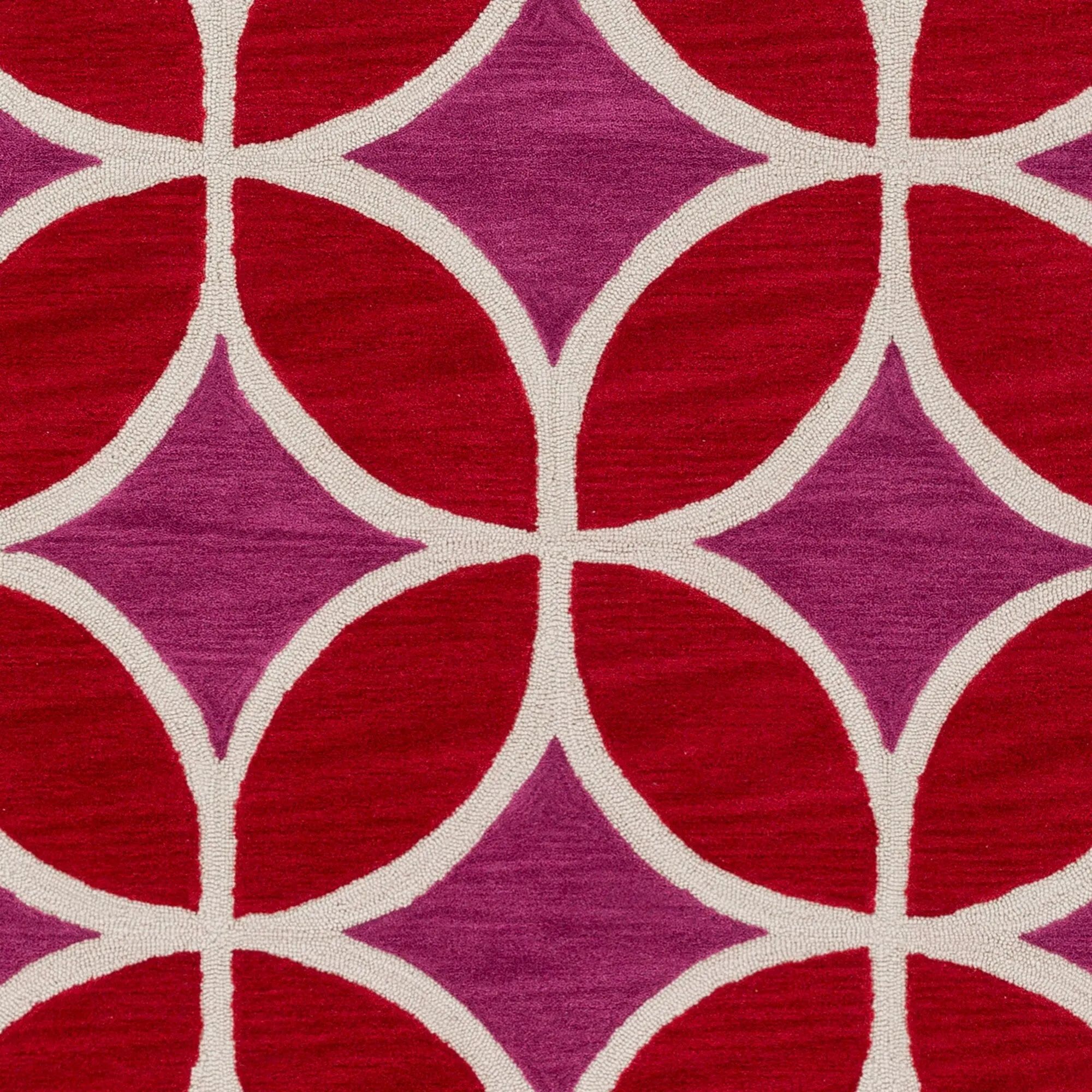 Hand-Tufted Devon Crosshatched Rug
