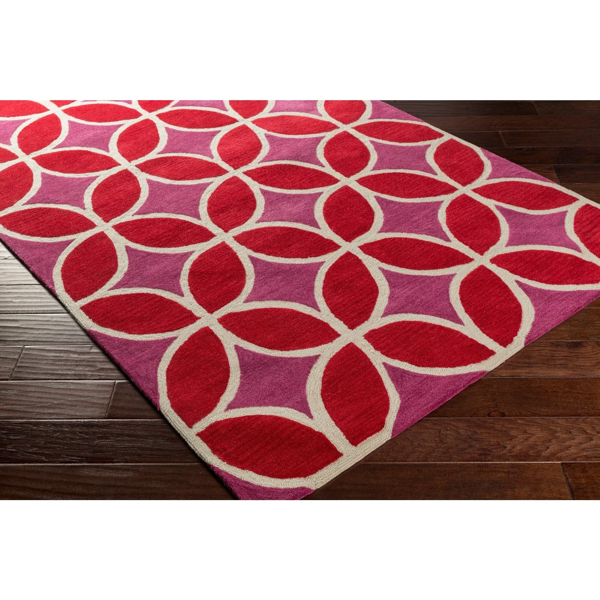 Hand-Tufted Devon Crosshatched Rug