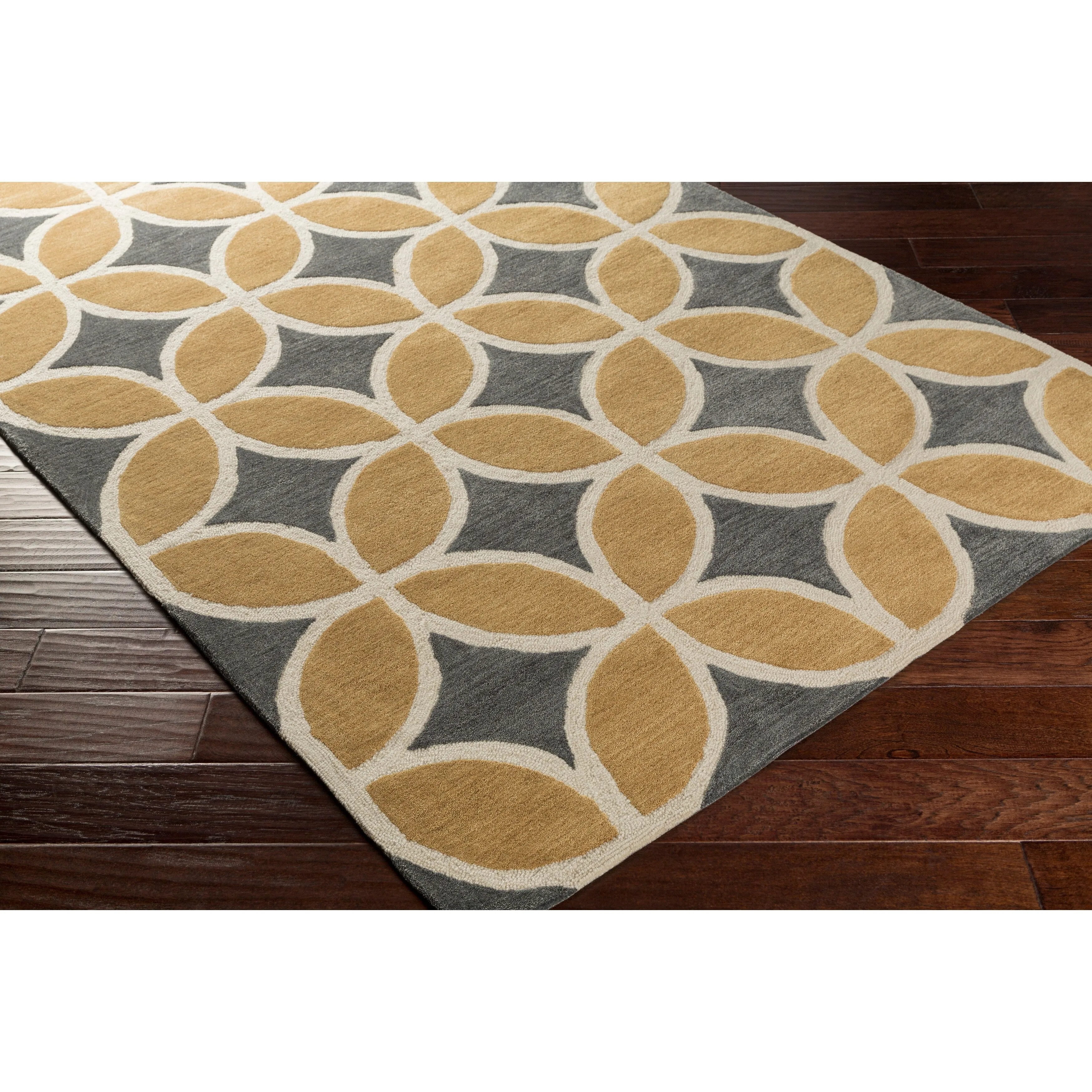 Hand-Tufted Devon Crosshatched Rug