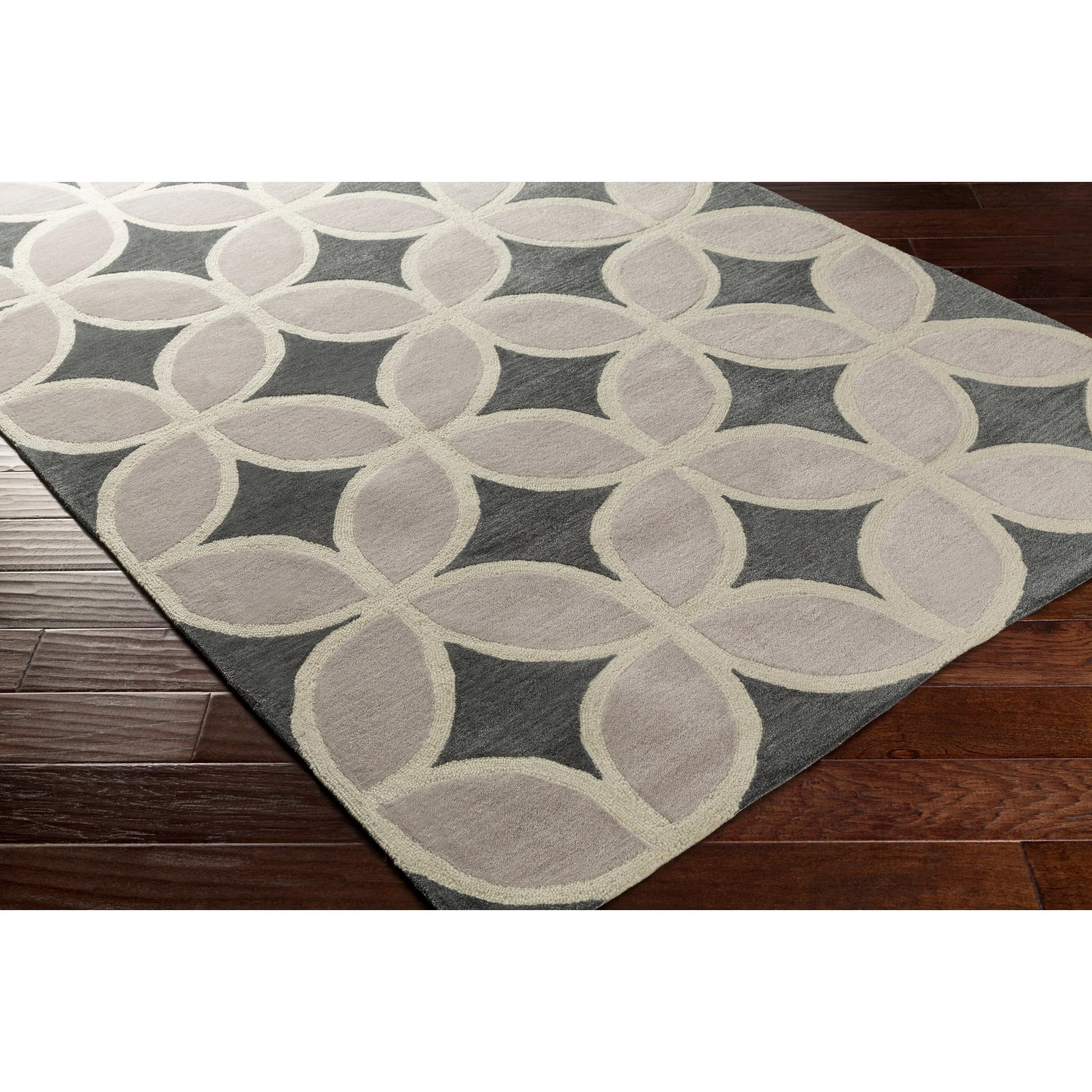 Hand-Tufted Devon Crosshatched Rug