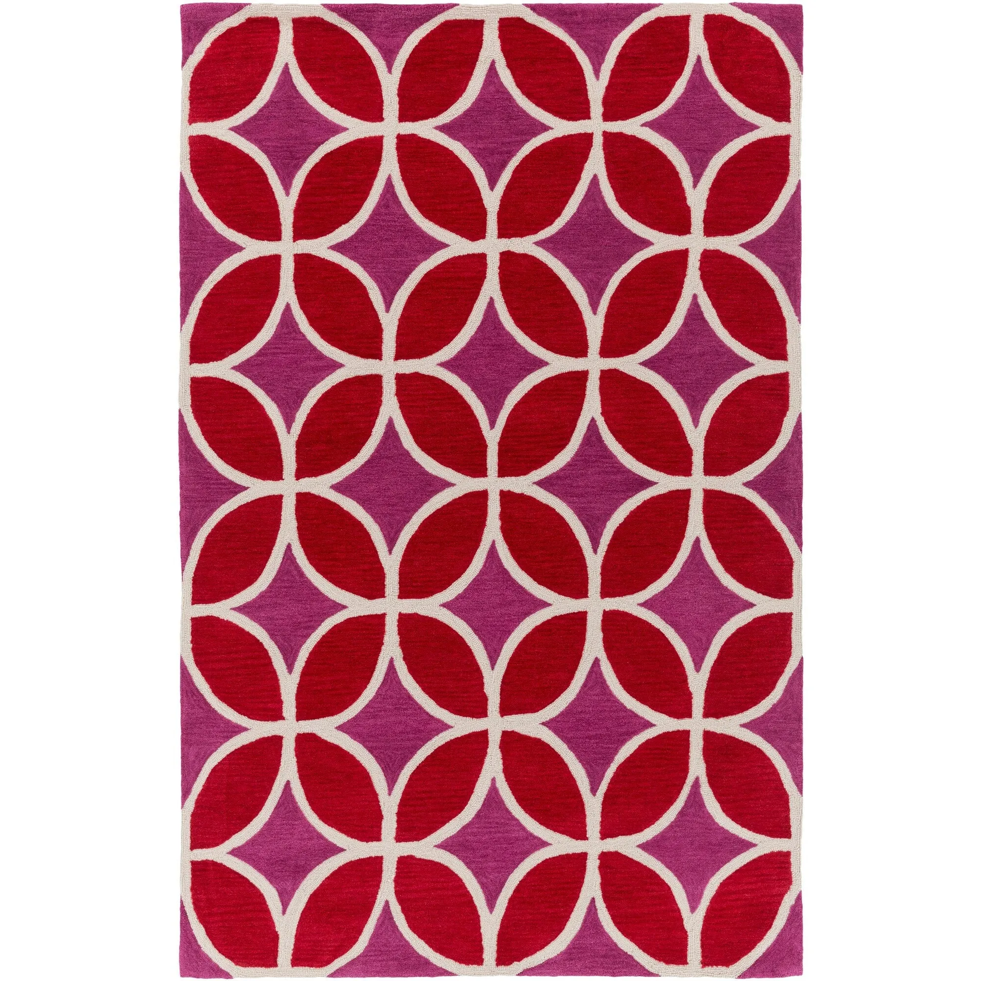 Hand-Tufted Devon Crosshatched Rug