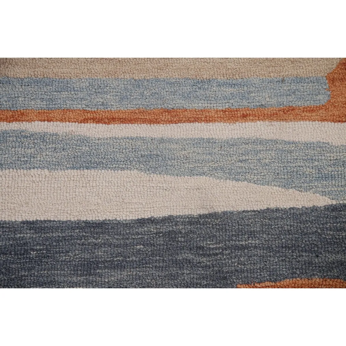 Hand-Tufted Modern Oriental Rug Abstract Contemporary Carpet