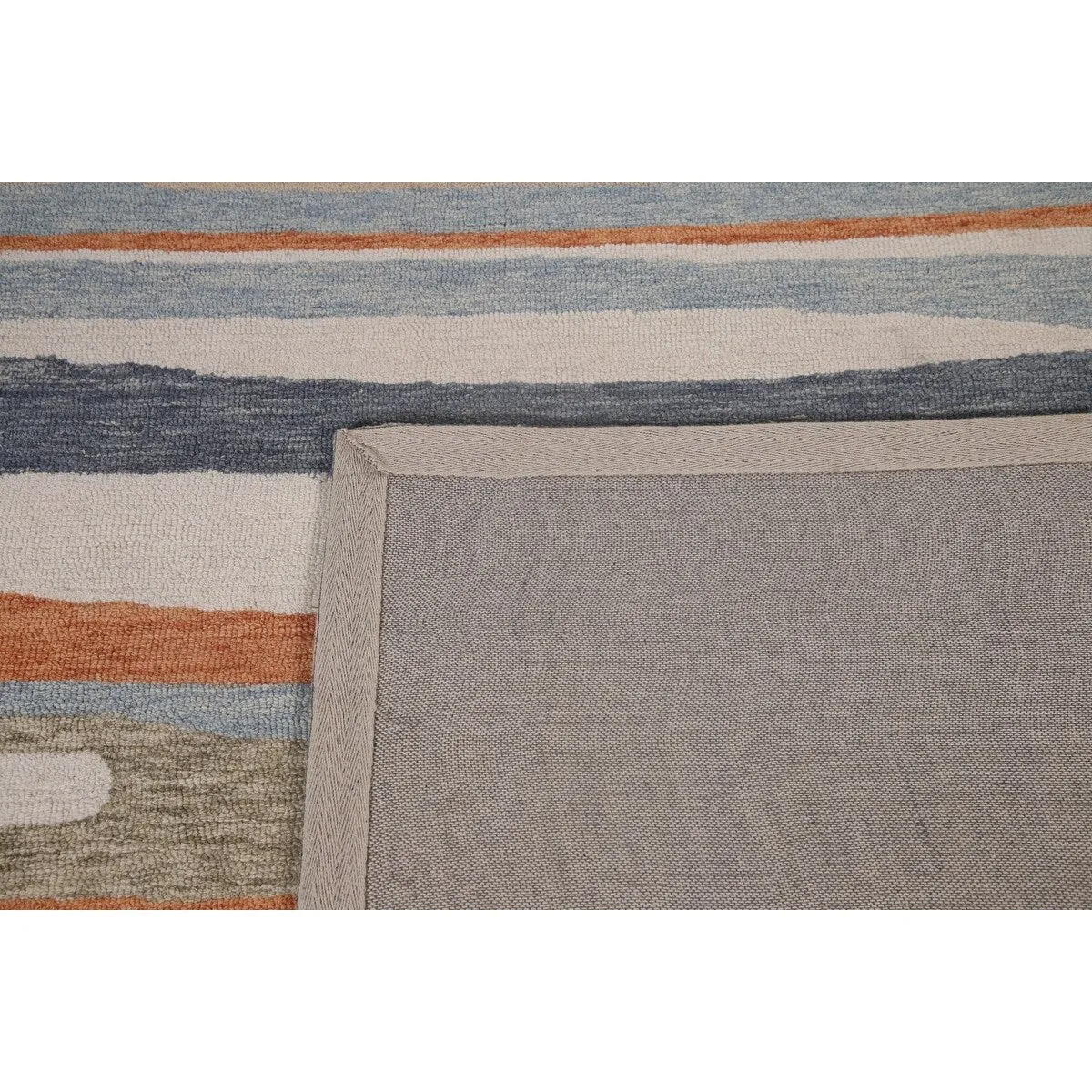 Hand-Tufted Modern Oriental Rug Abstract Contemporary Carpet