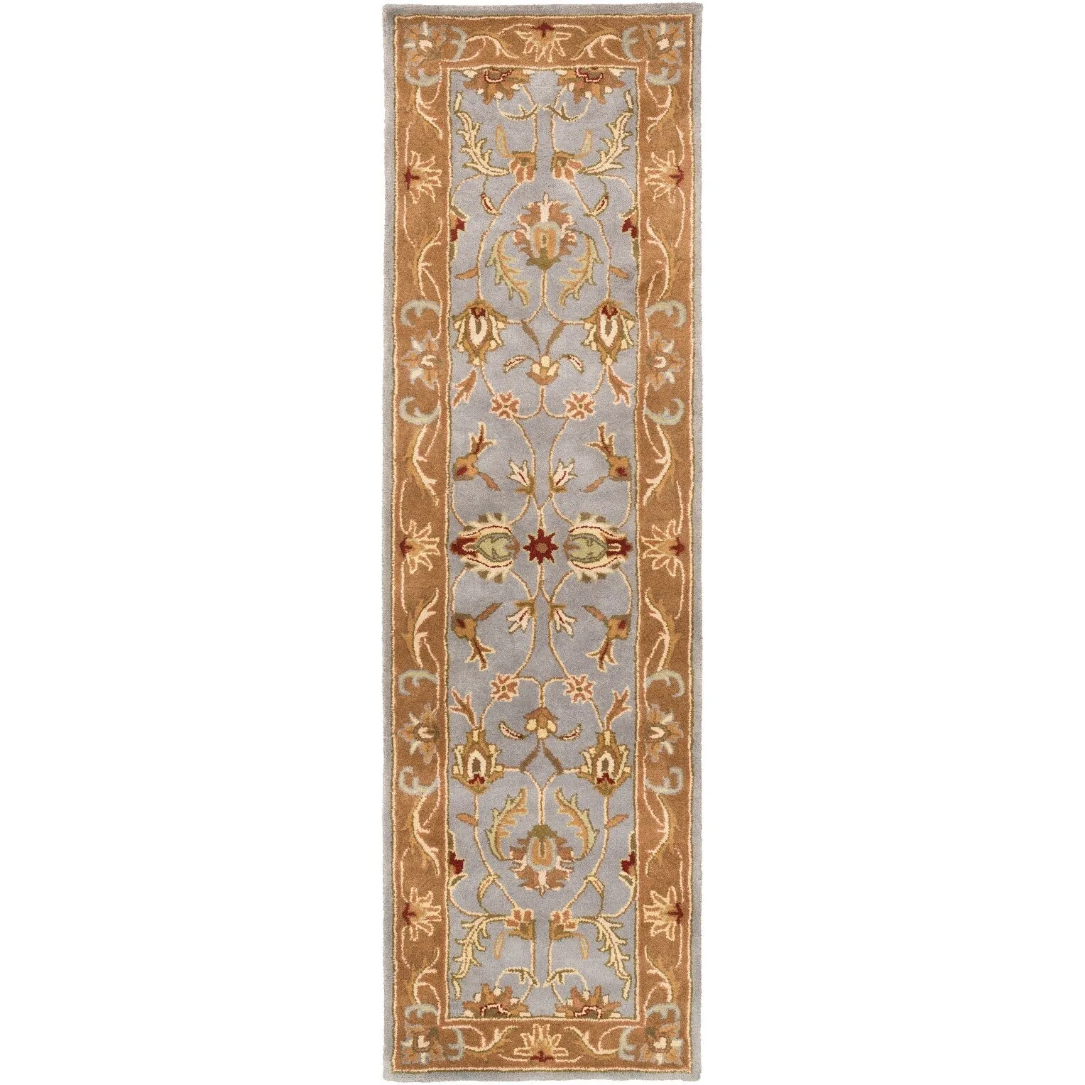 Hand-Tufted Nikki Bordered Traditional Wool Rug
