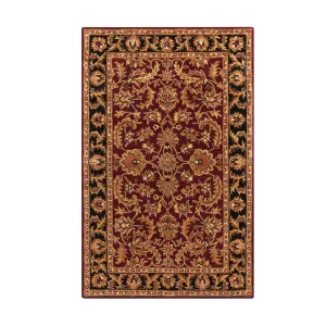 Hand-Tufted Ollie Traditional Border Accent Rug