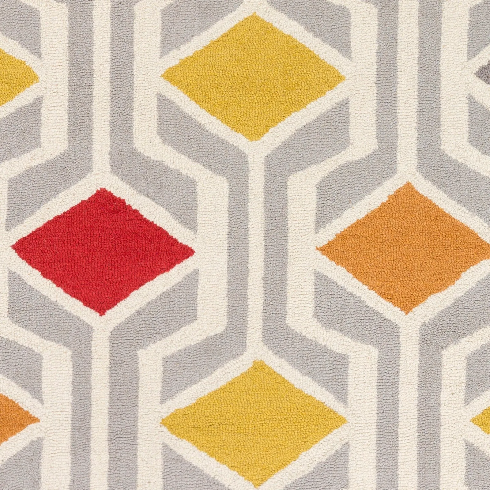 Hand-Tufted Pass Wool Rug
