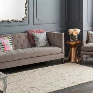 Hand Tufted Peace Wool Rug