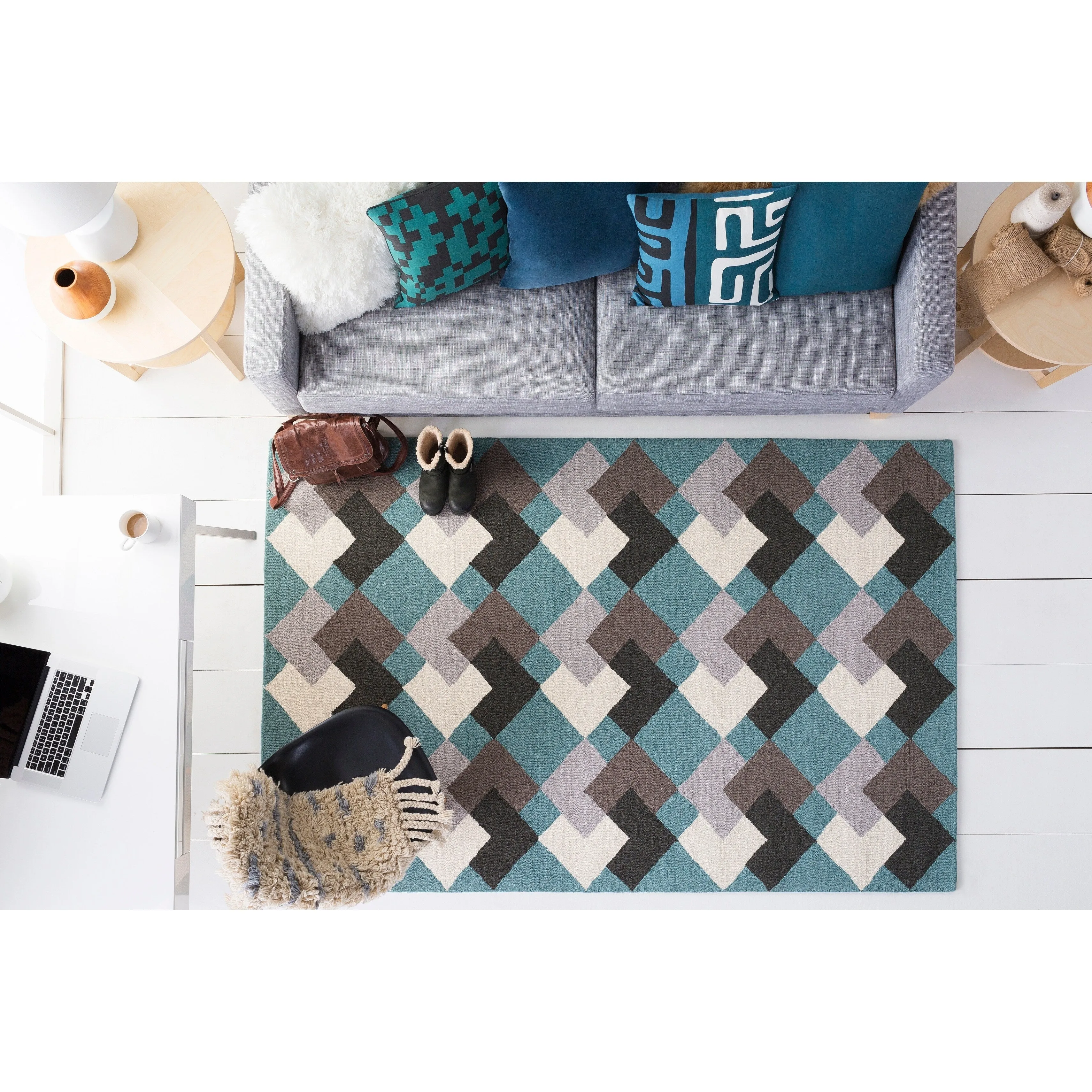 Hand-Tufted Pico Wool Rug