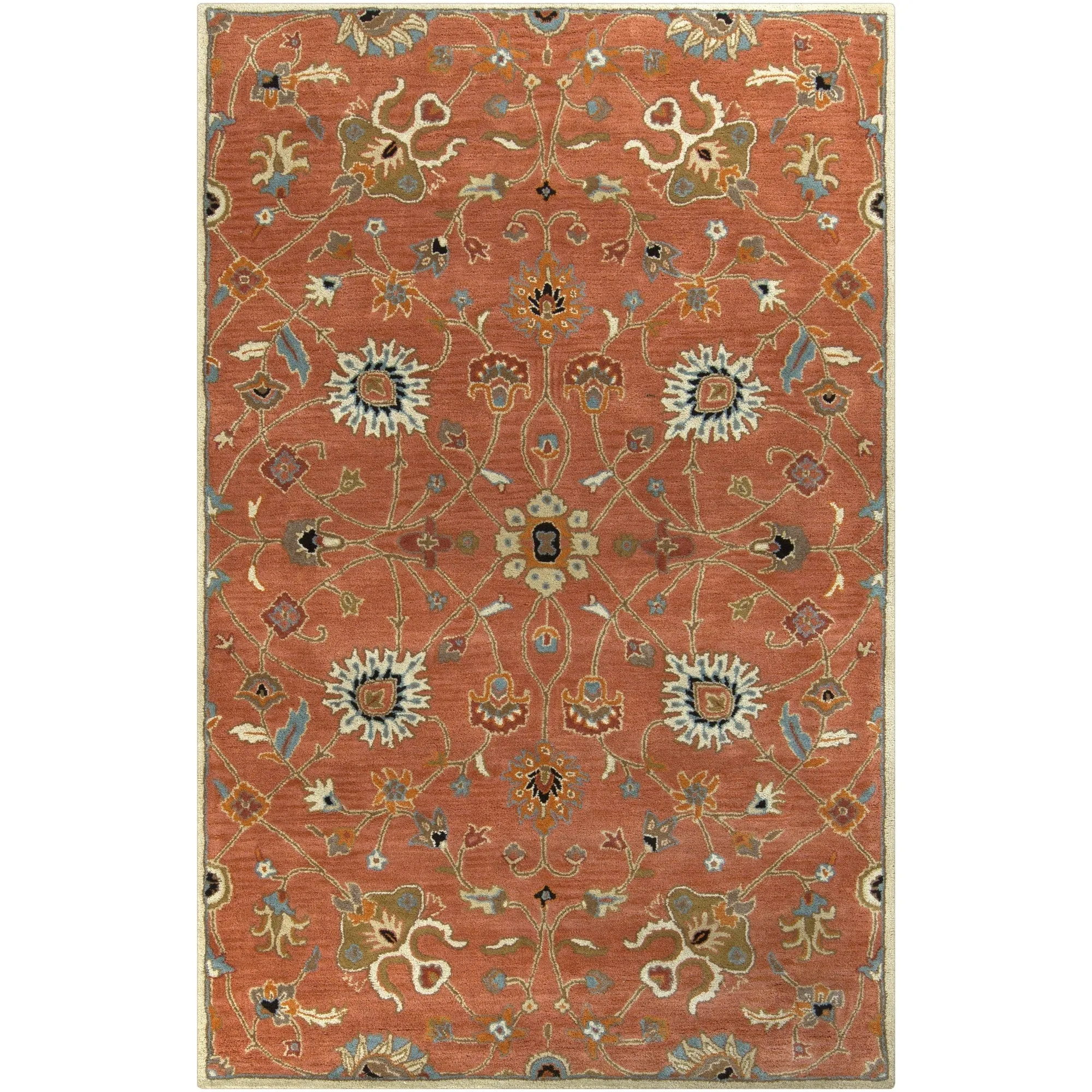 Hand-tufted Trey Traditional Wool Area Rug