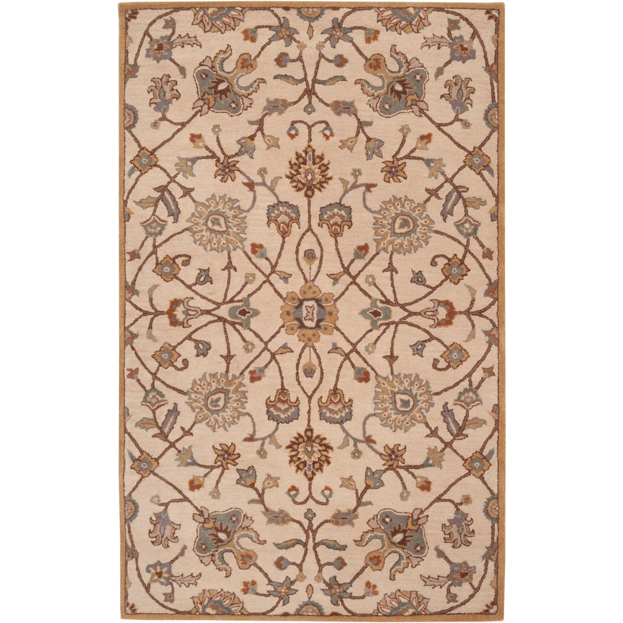Hand-tufted Trey Traditional Wool Area Rug