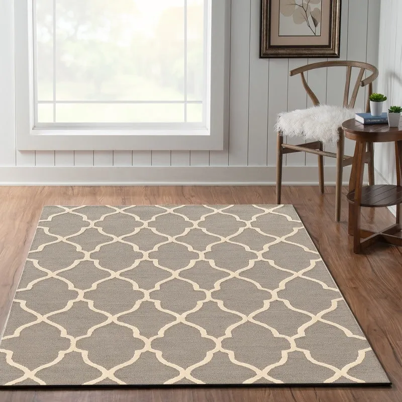 Hand-Tufted Trio Geo Rug Collection