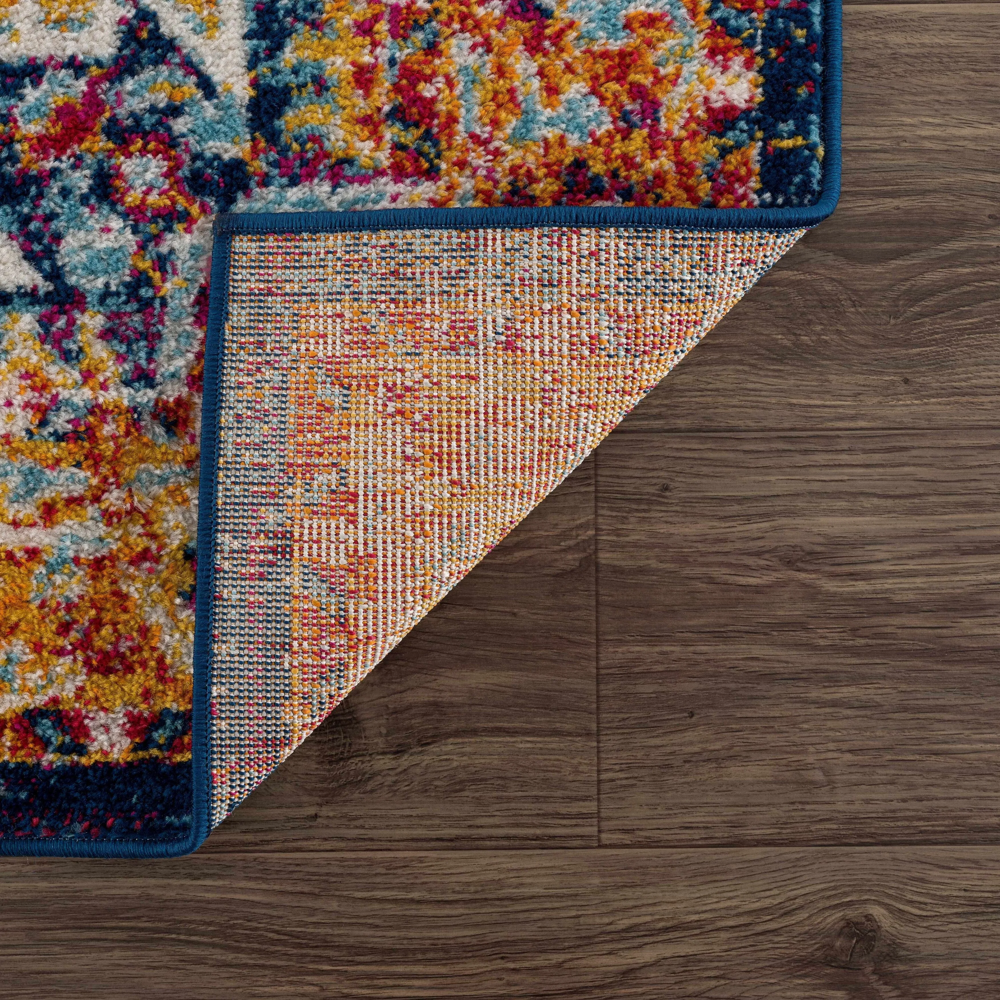 Hauteloom Istanbul Collection Vintage Oriental Traditional Medallion Area Rug