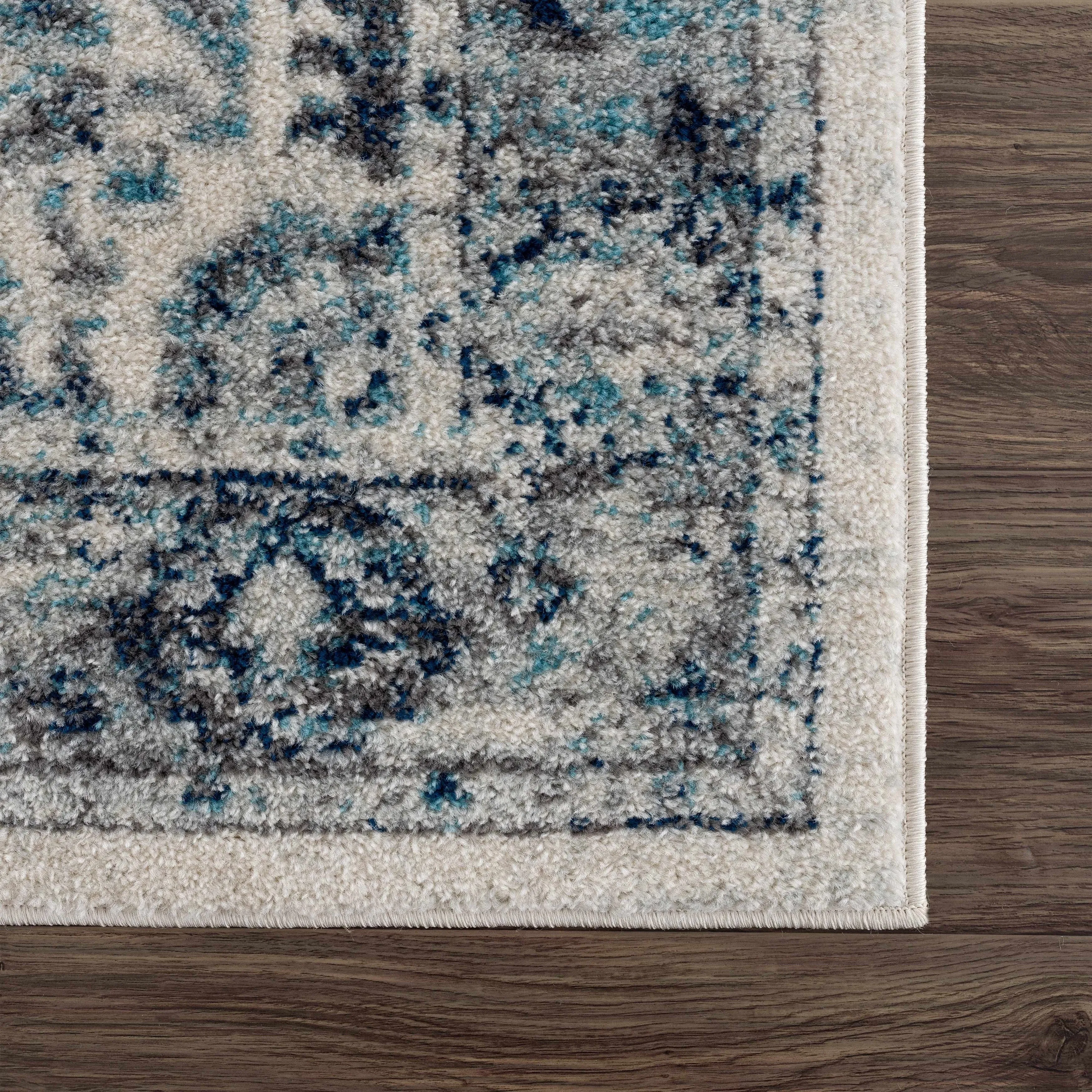 Hauteloom Istanbul Collection Vintage Oriental Traditional Medallion Area Rug