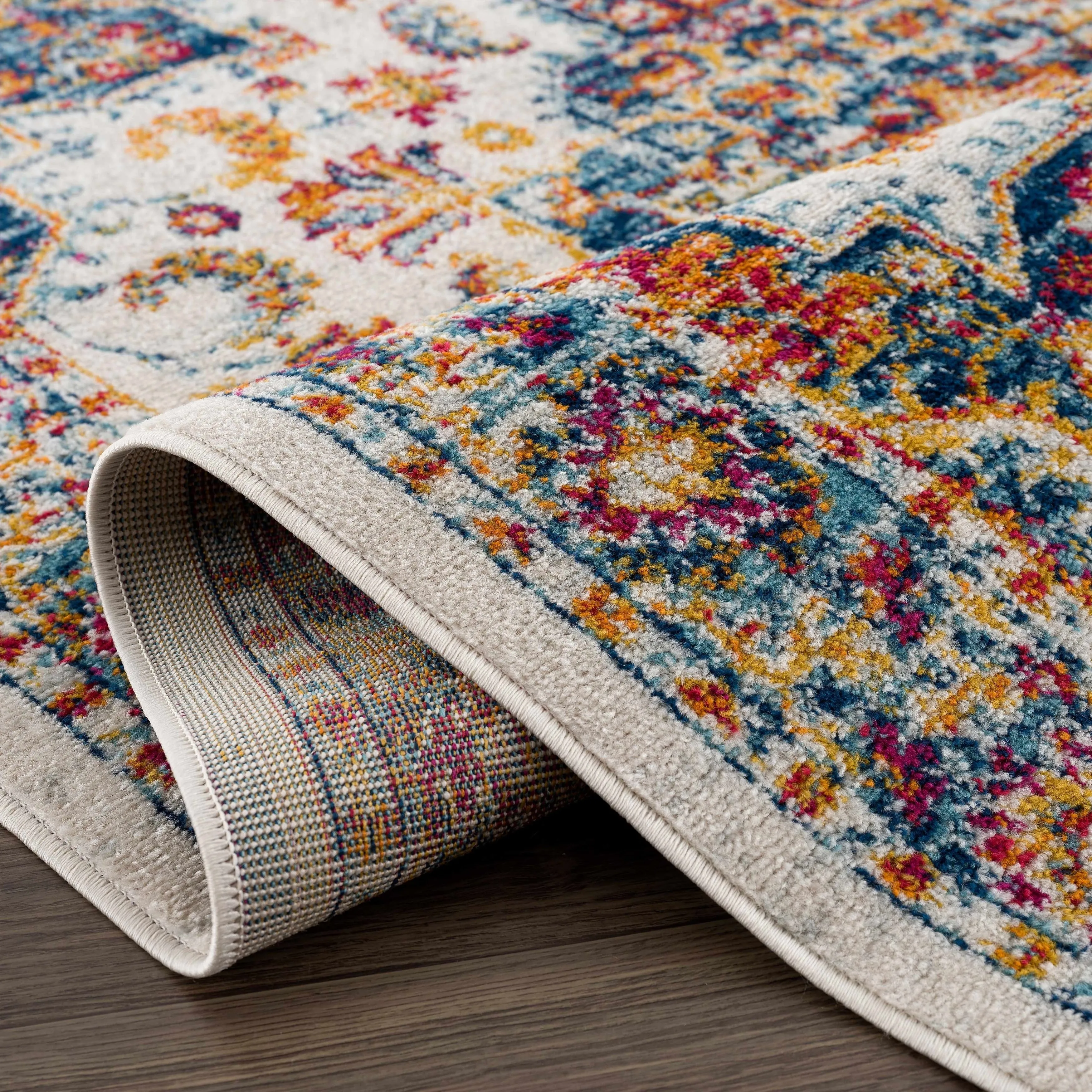 Hauteloom Istanbul Collection Vintage Oriental Traditional Medallion Area Rug