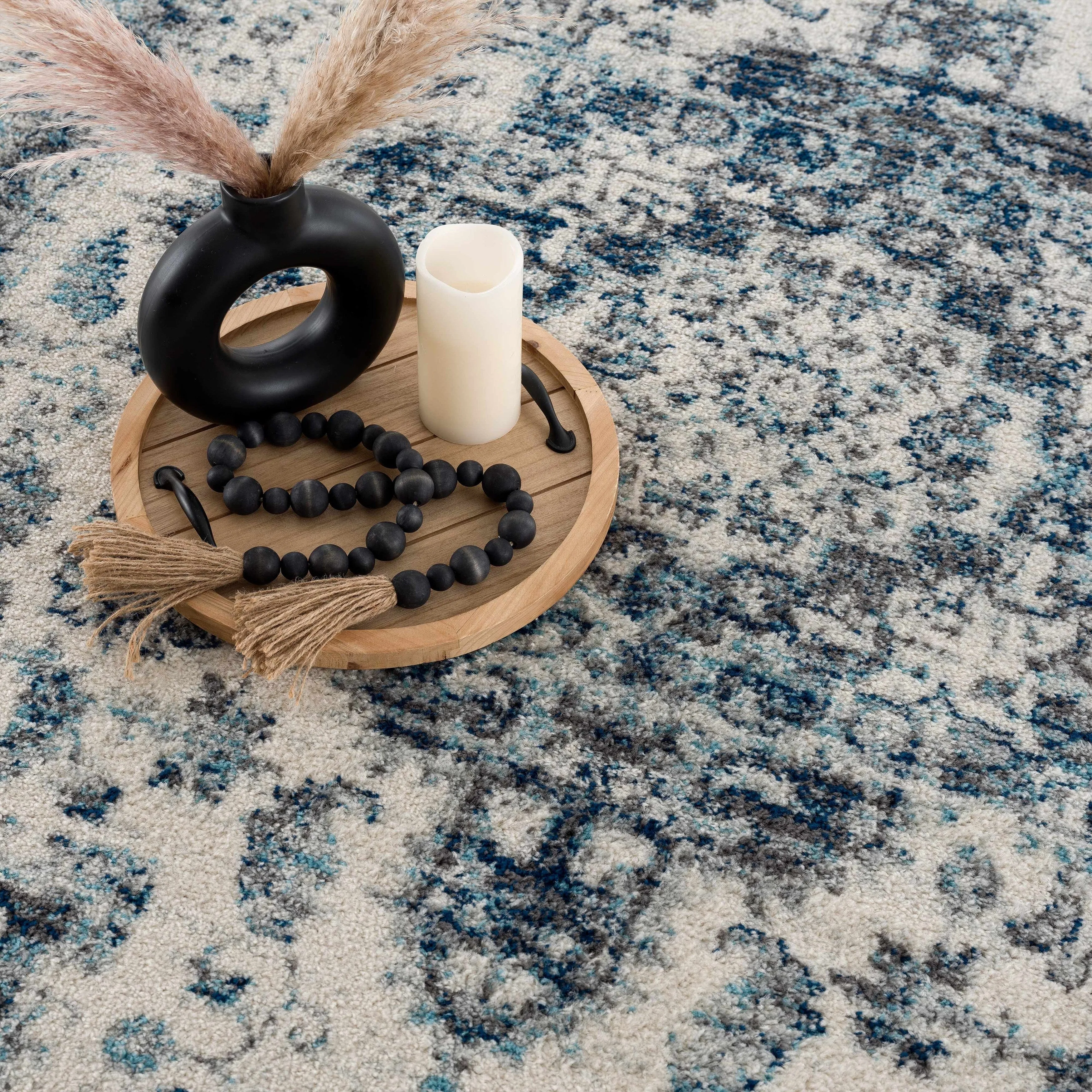 Hauteloom Istanbul Collection Vintage Oriental Traditional Medallion Area Rug