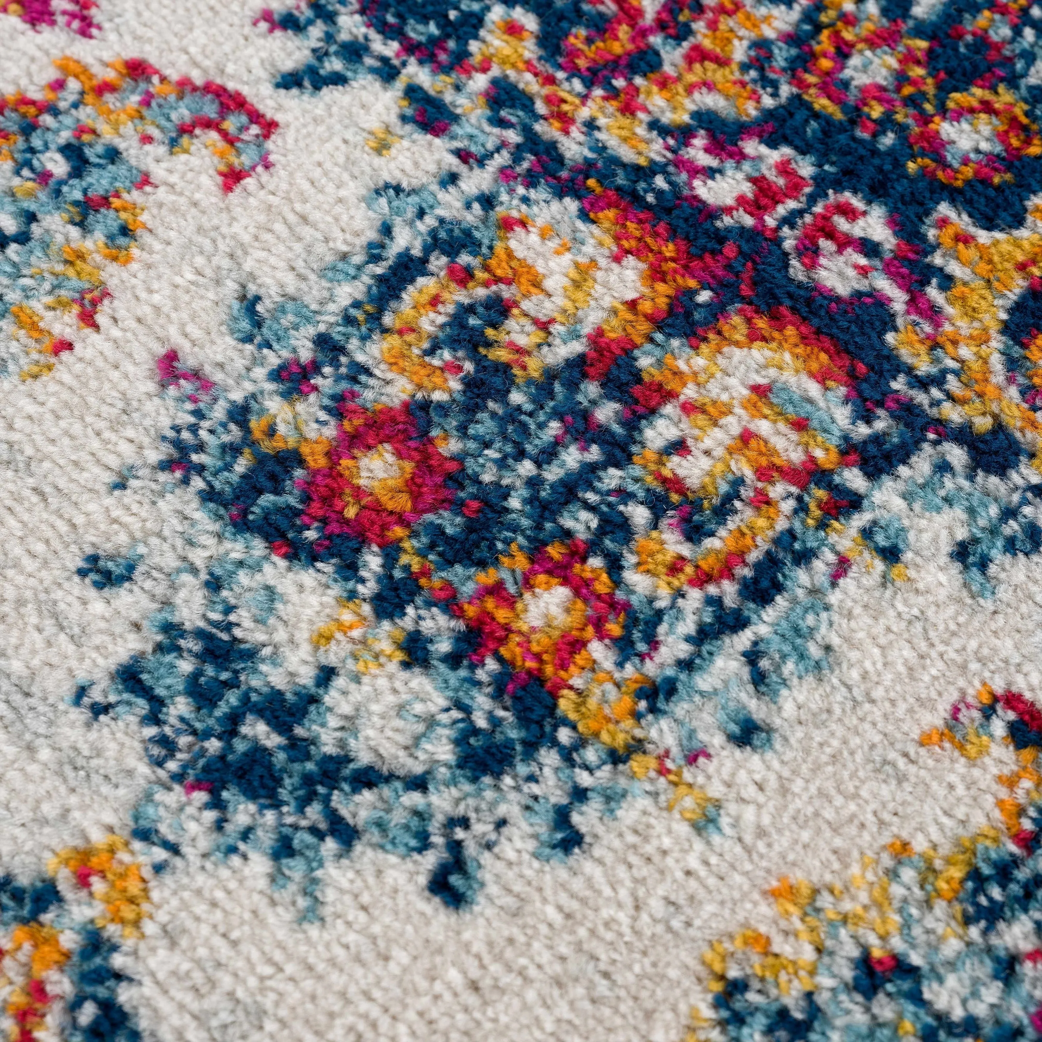 Hauteloom Istanbul Collection Vintage Oriental Traditional Medallion Area Rug