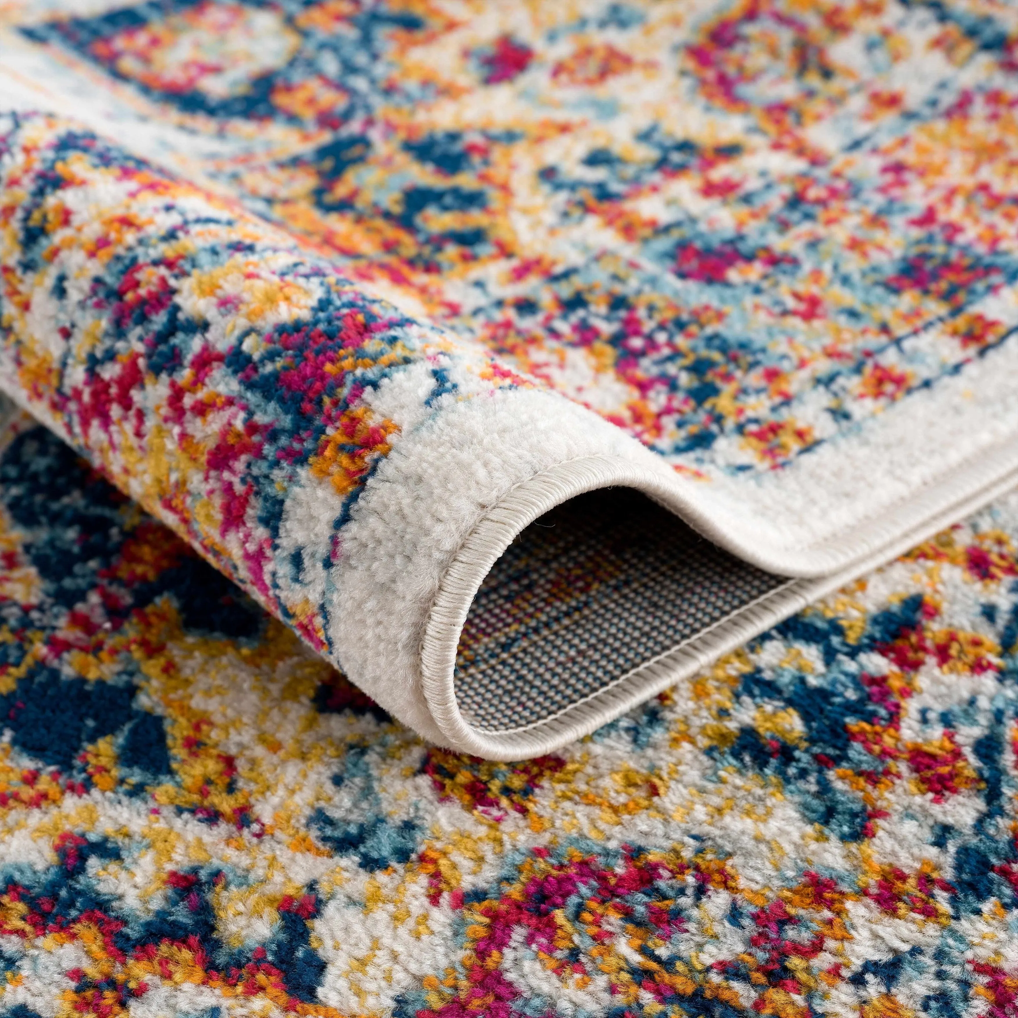 Hauteloom Istanbul Collection Vintage Oriental Traditional Medallion Area Rug