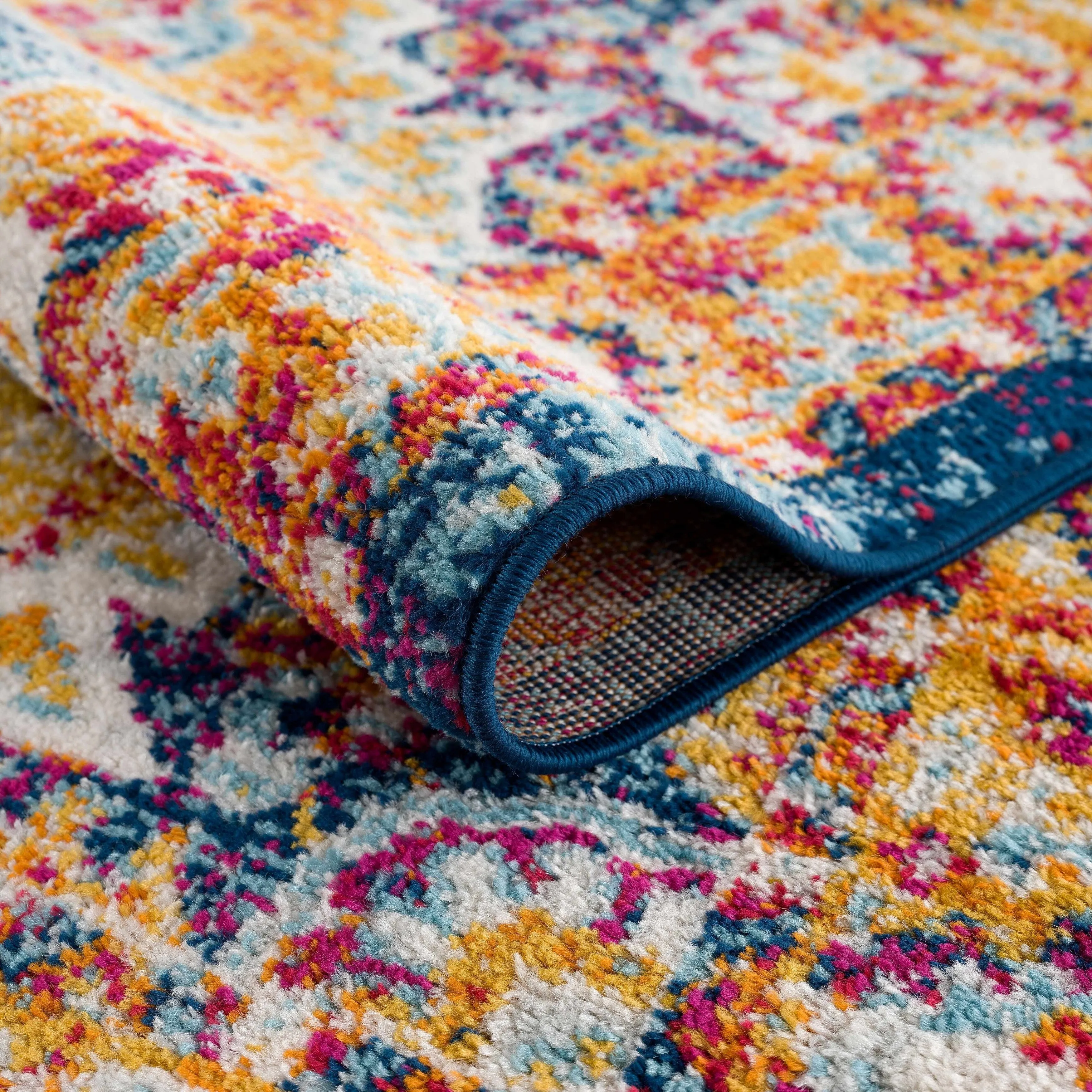 Hauteloom Istanbul Collection Vintage Oriental Traditional Medallion Area Rug