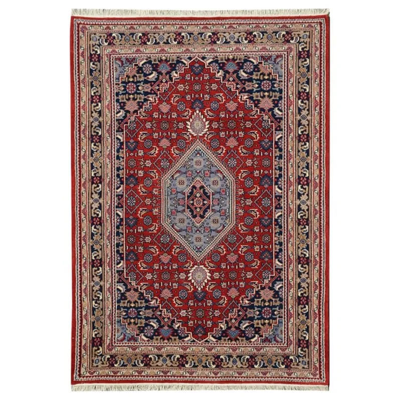 HERAT ORIENTAL Hand-knotted Medallion Bidjar Wool Rug - 4x6