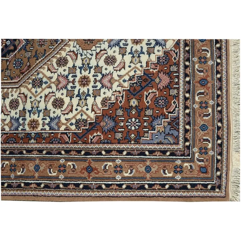 HERAT ORIENTAL Hand-knotted Medallion Bidjar Wool Rug - 4x6
