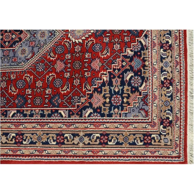 HERAT ORIENTAL Hand-knotted Medallion Bidjar Wool Rug - 4x6