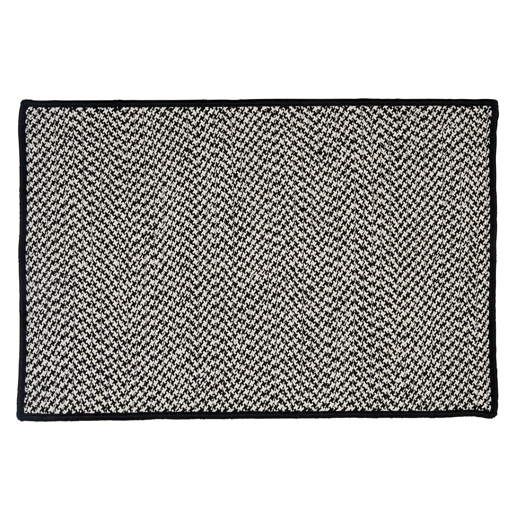Houndstooth Tweed Outdoor/Indoor Doormats