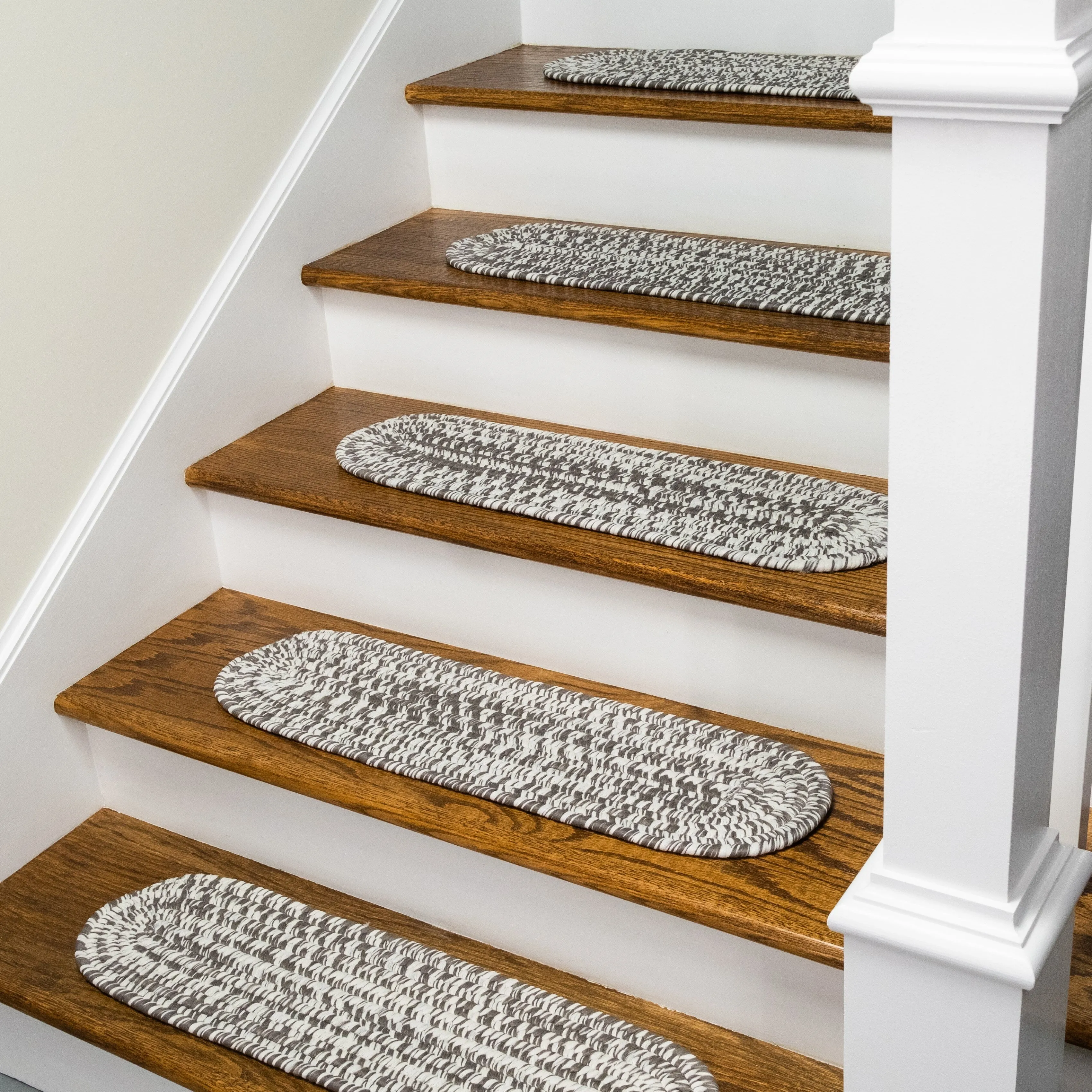 Howell Tweed Machine Washable Reversible Stair Tread