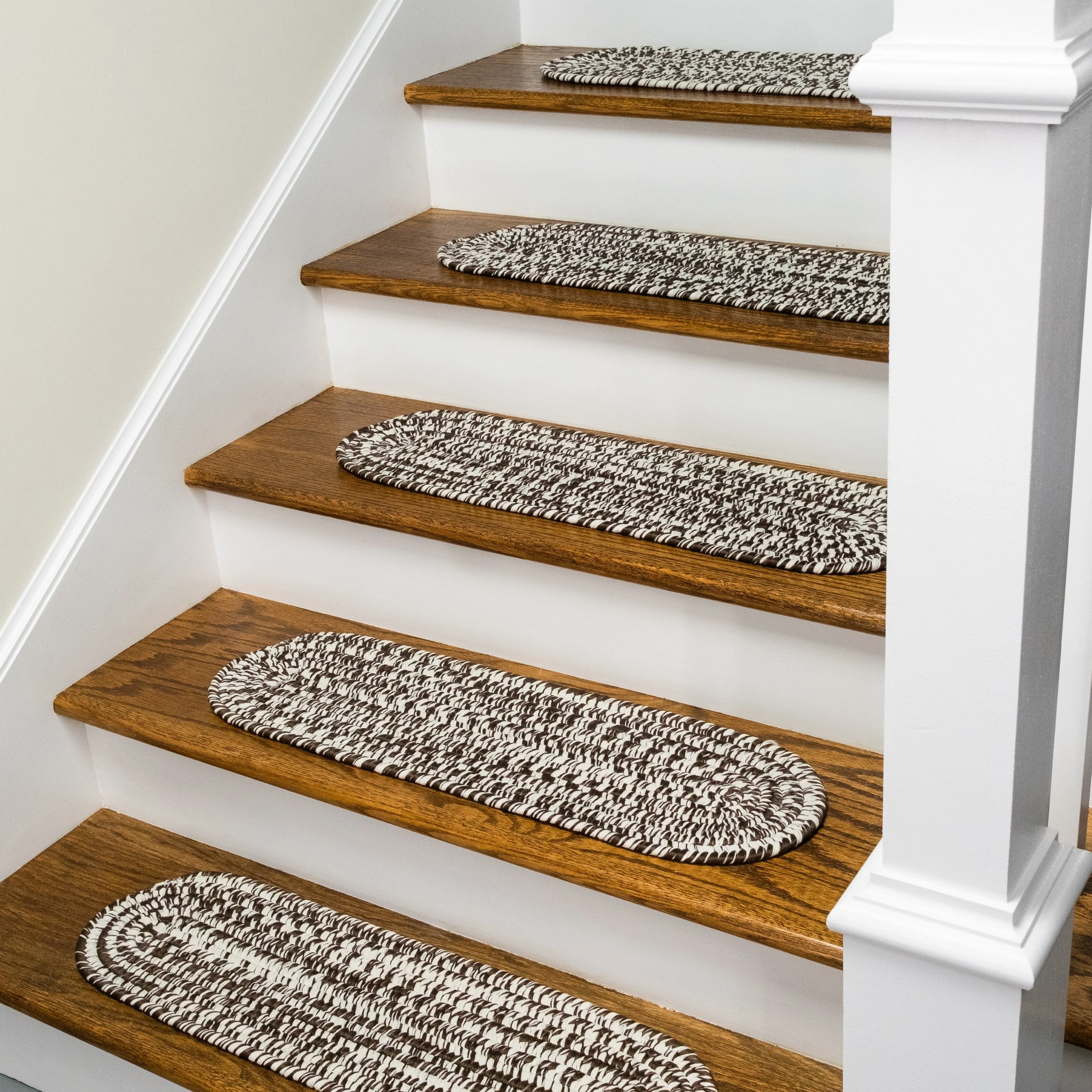 Howell Tweed Machine Washable Reversible Stair Tread