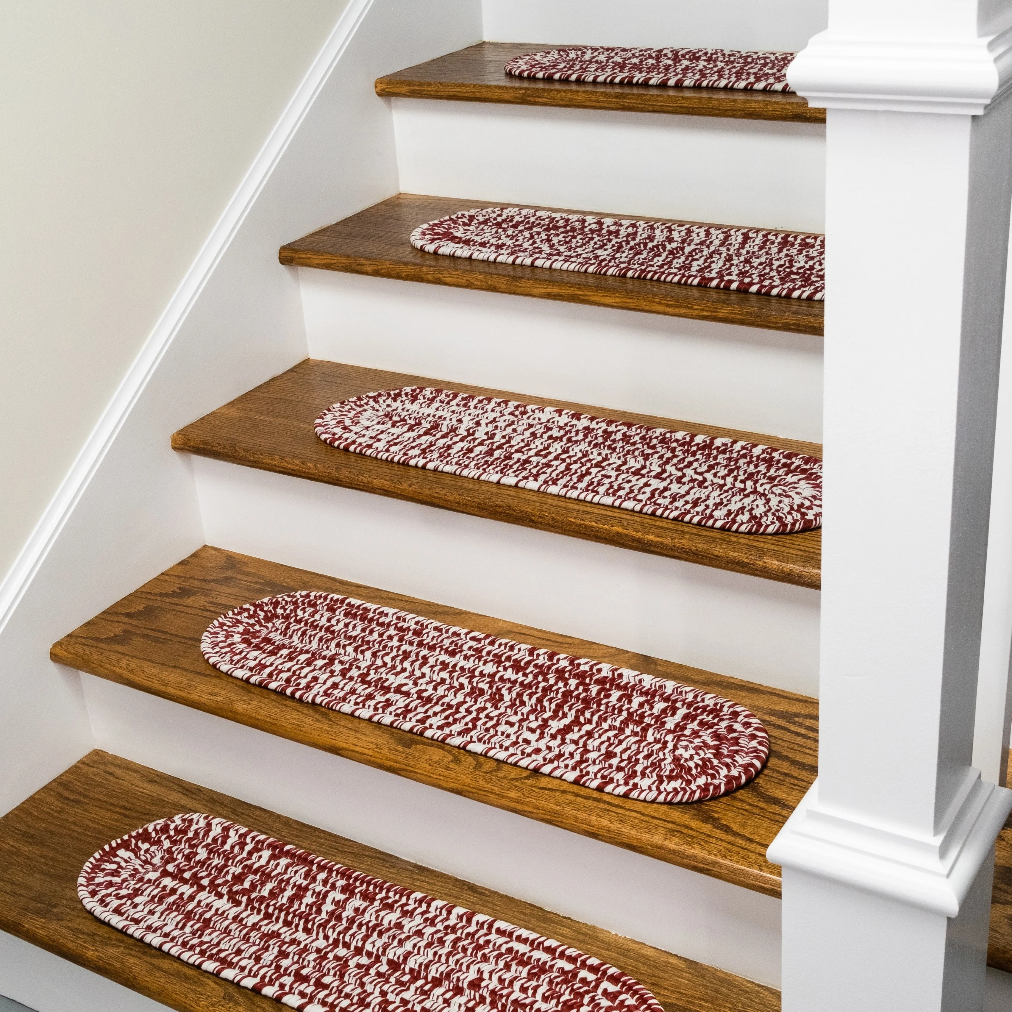 Howell Tweed Machine Washable Reversible Stair Tread