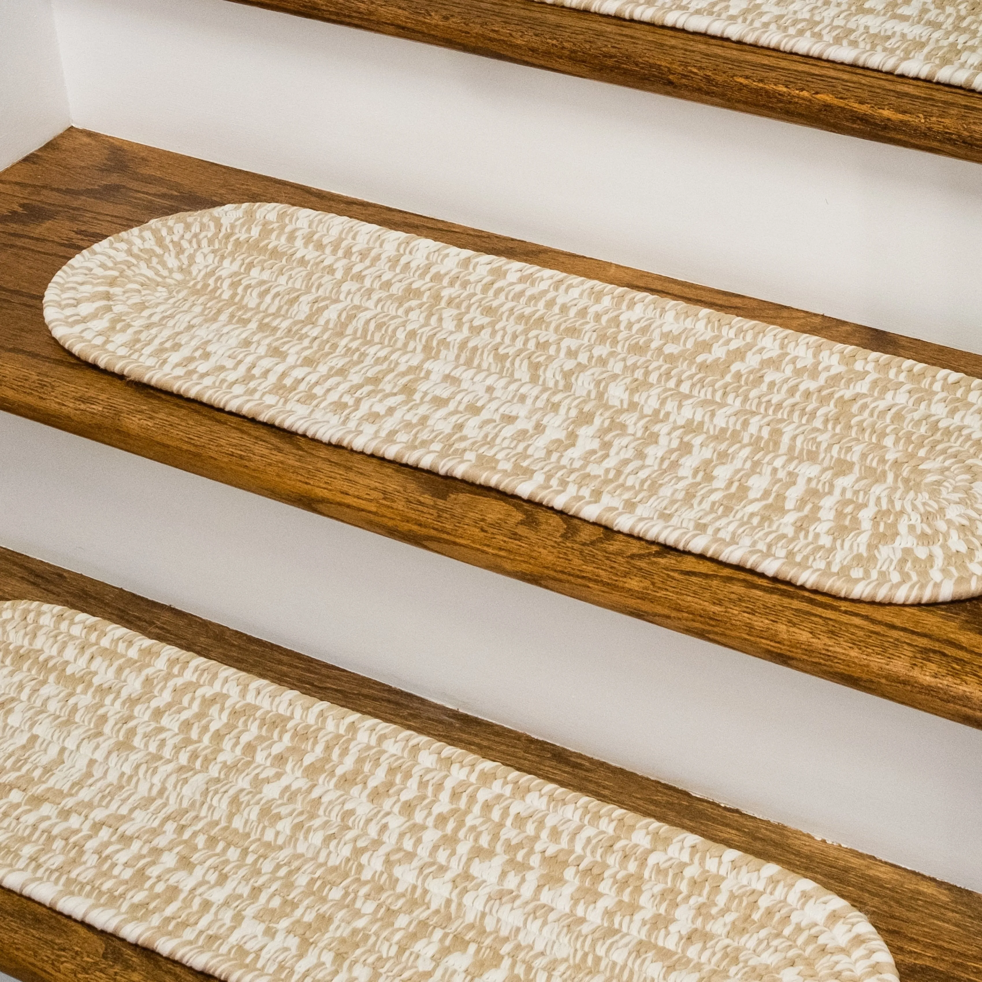 Howell Tweed Machine Washable Reversible Stair Tread