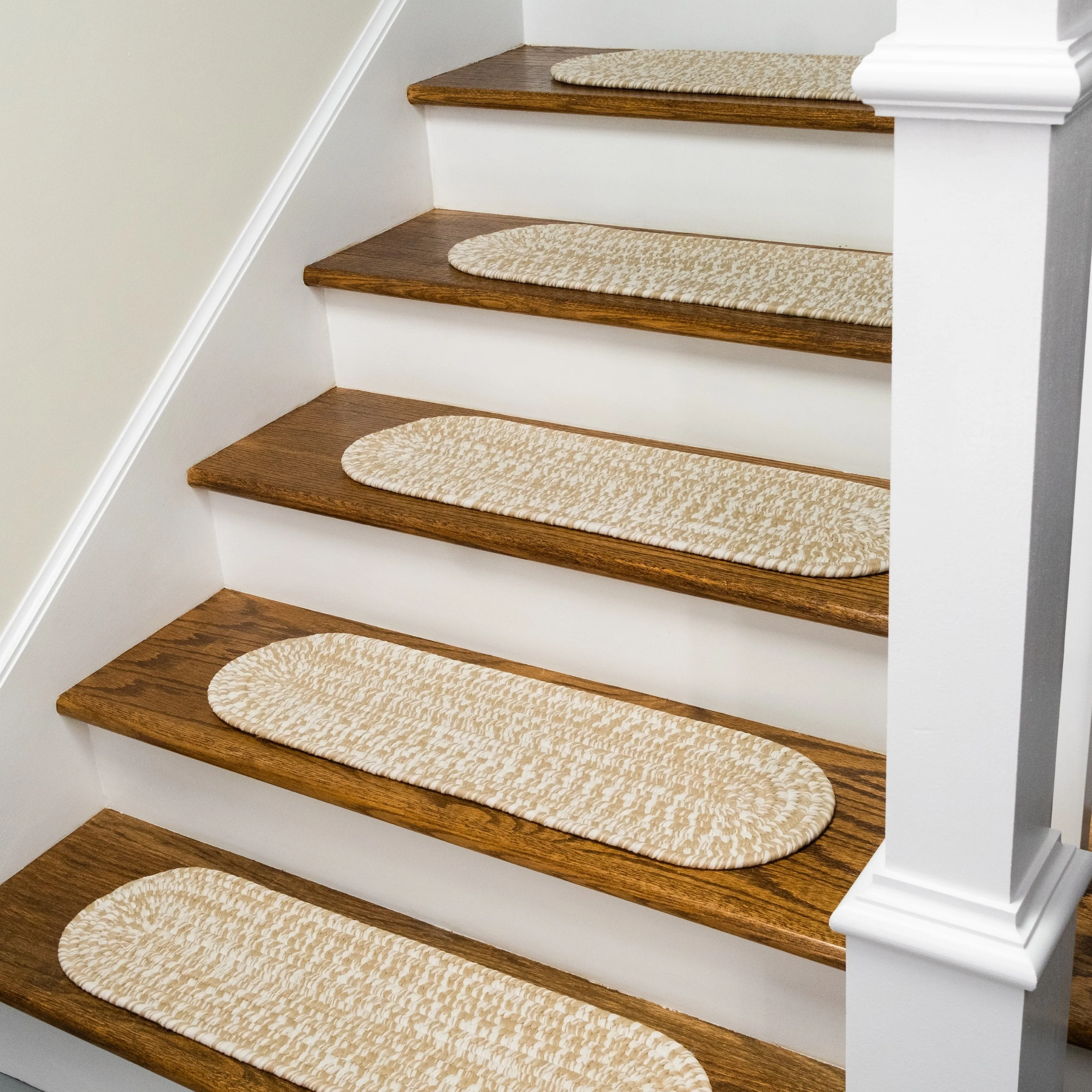 Howell Tweed Machine Washable Reversible Stair Tread