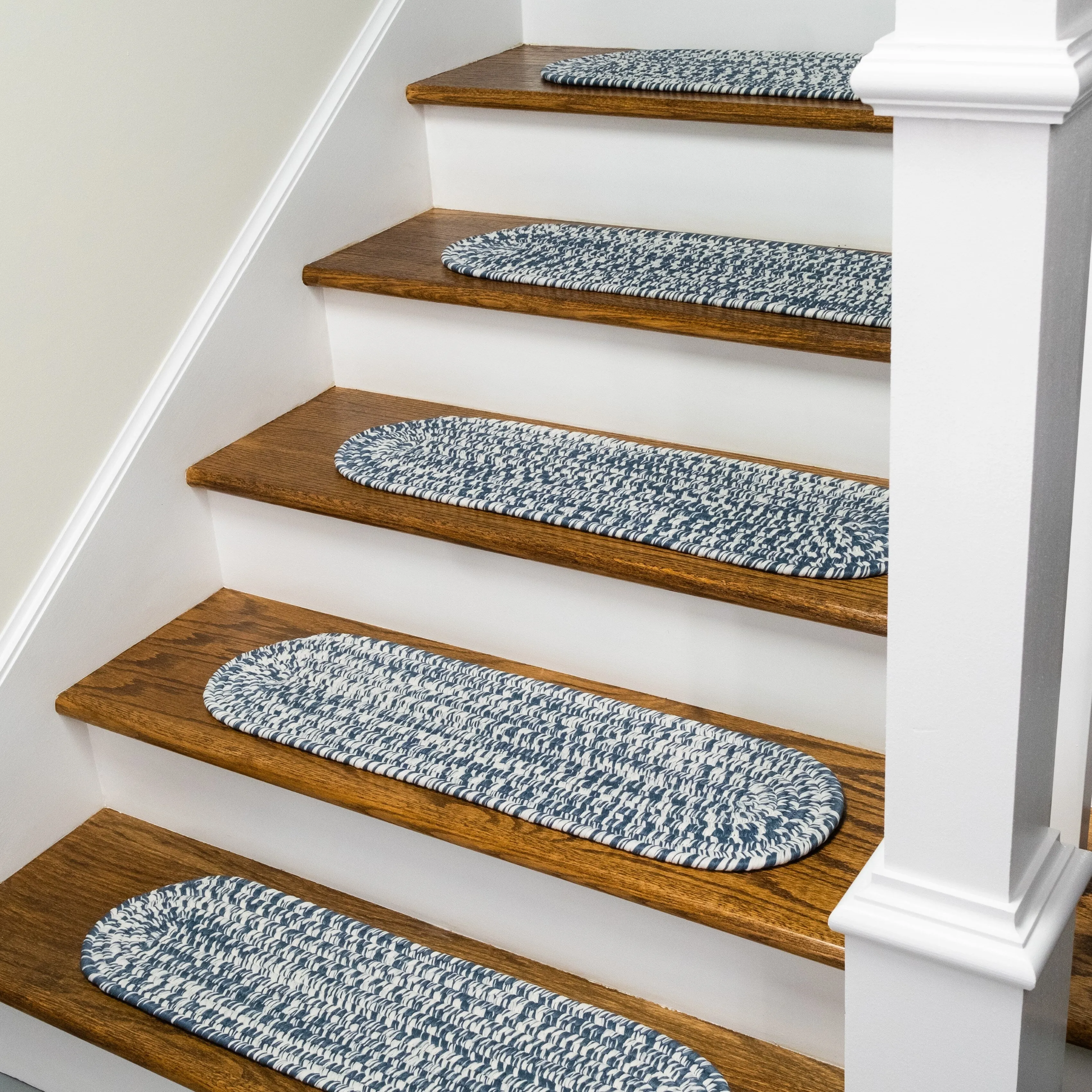 Howell Tweed Machine Washable Reversible Stair Tread