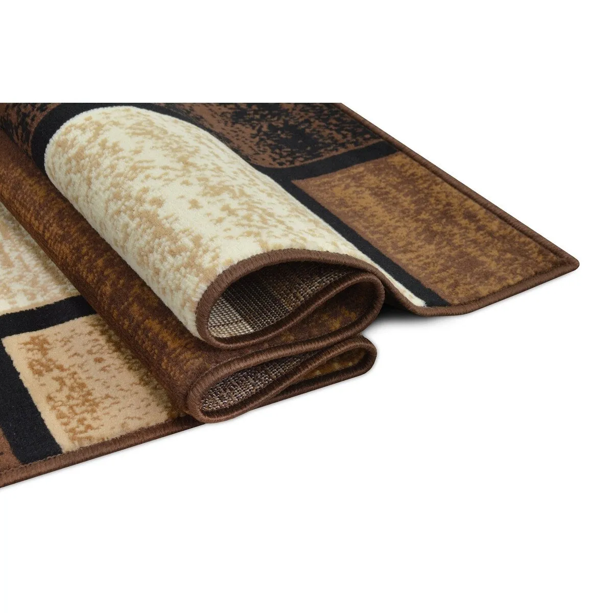 HR Square Pattern Area Rug Geometric Pattern Modern