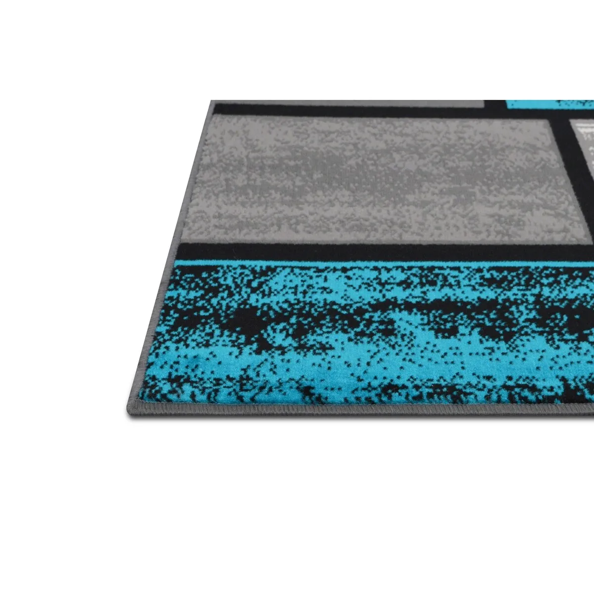 HR Square Pattern Area Rug Geometric Pattern Modern