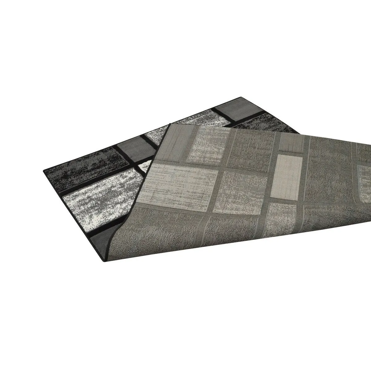 HR Square Pattern Area Rug Geometric Pattern Modern