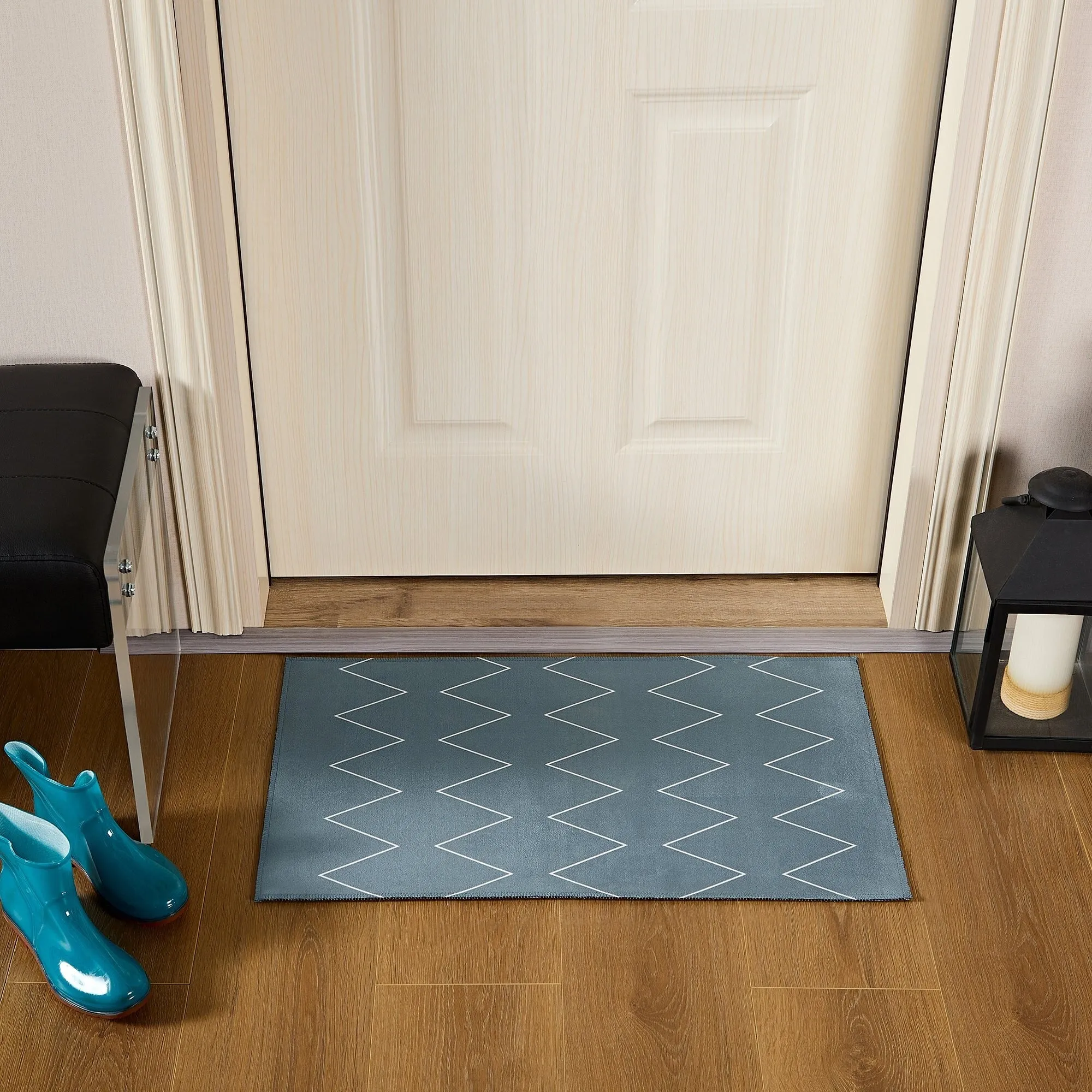 Indoor Door Mat. Front Back Outdoor Mat Rubber Backing. Low-Profile Entrance Rugs. Absorbent Resist Dirt Doormats Inside Doormat
